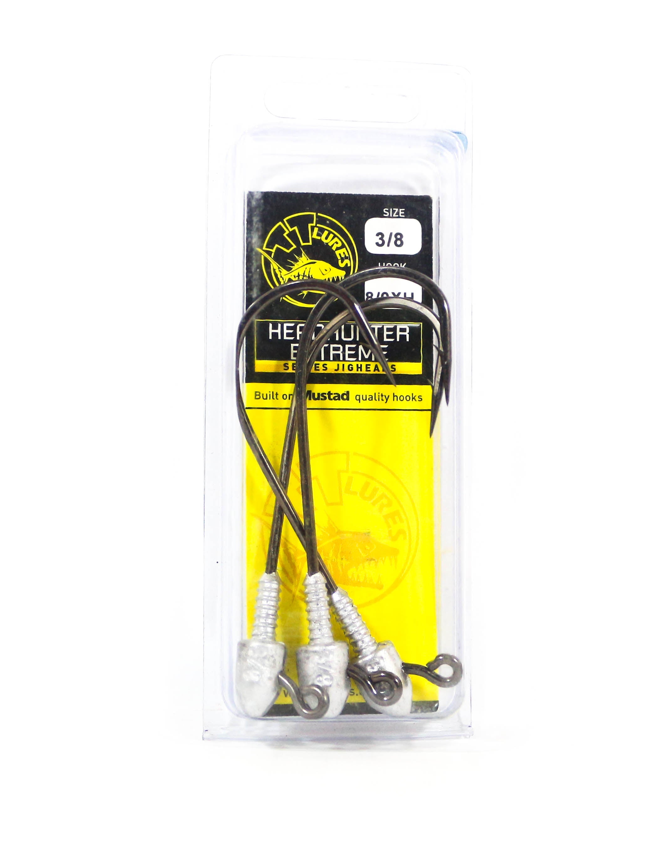 Tackle Tactics TT Head Hunter Extreme Jig Head 3/8 oz 8/0 XH 3/pack (1876)