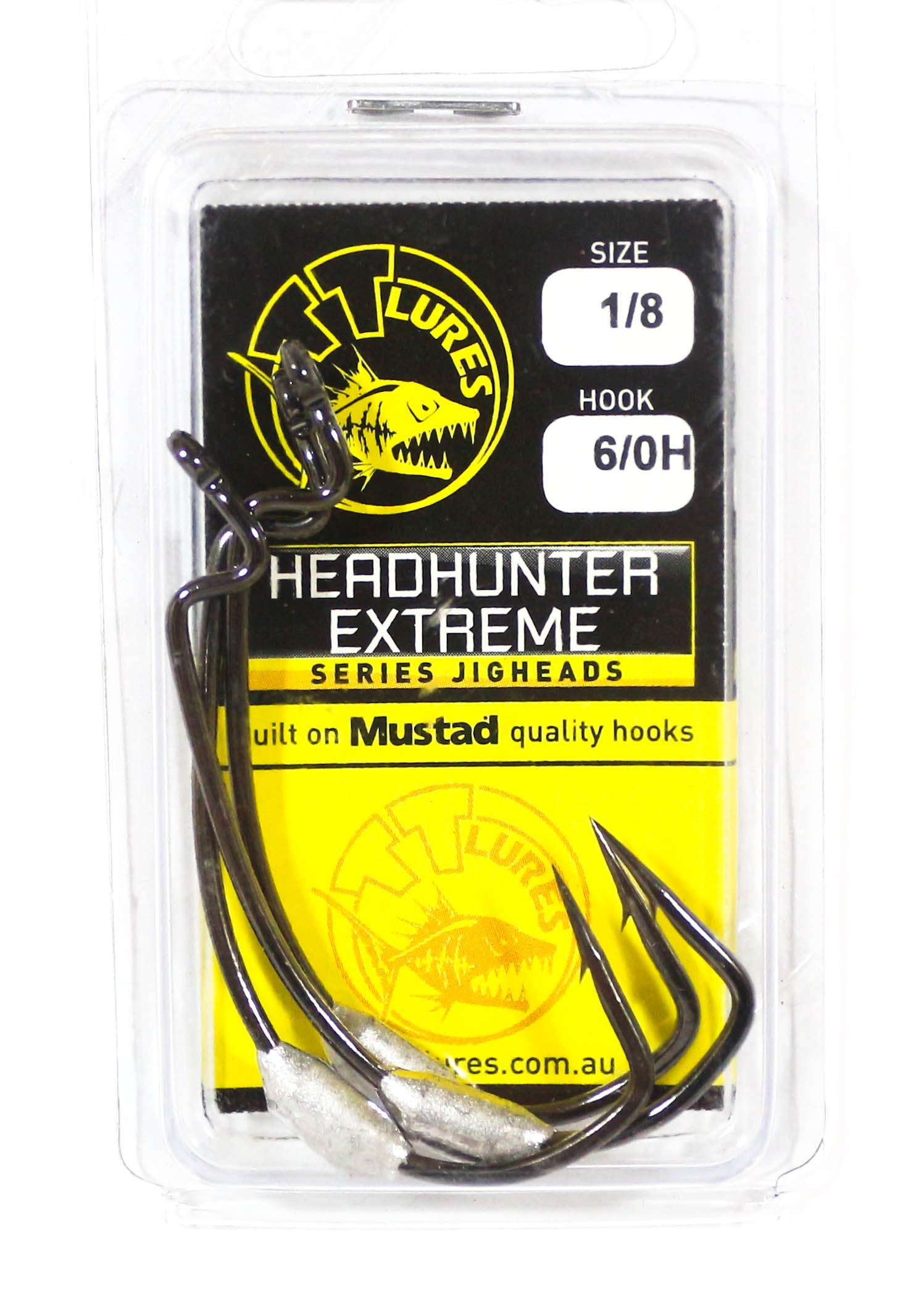 Tackle Tactics TT Head Hunter Extreme SWS Hook 1/8 oz 6/0 XH 2/pack (1951)