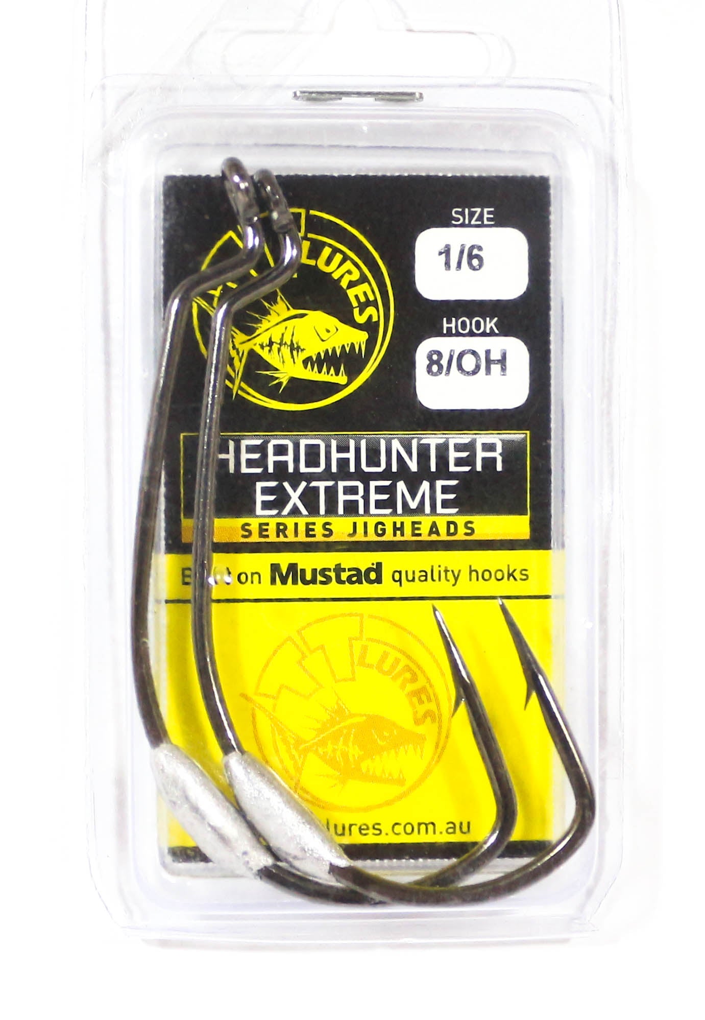 Tackle Tactics TT Head Hunter Extreme SWS Hook 1/6 oz 8/0 XH 2/pack (1975)