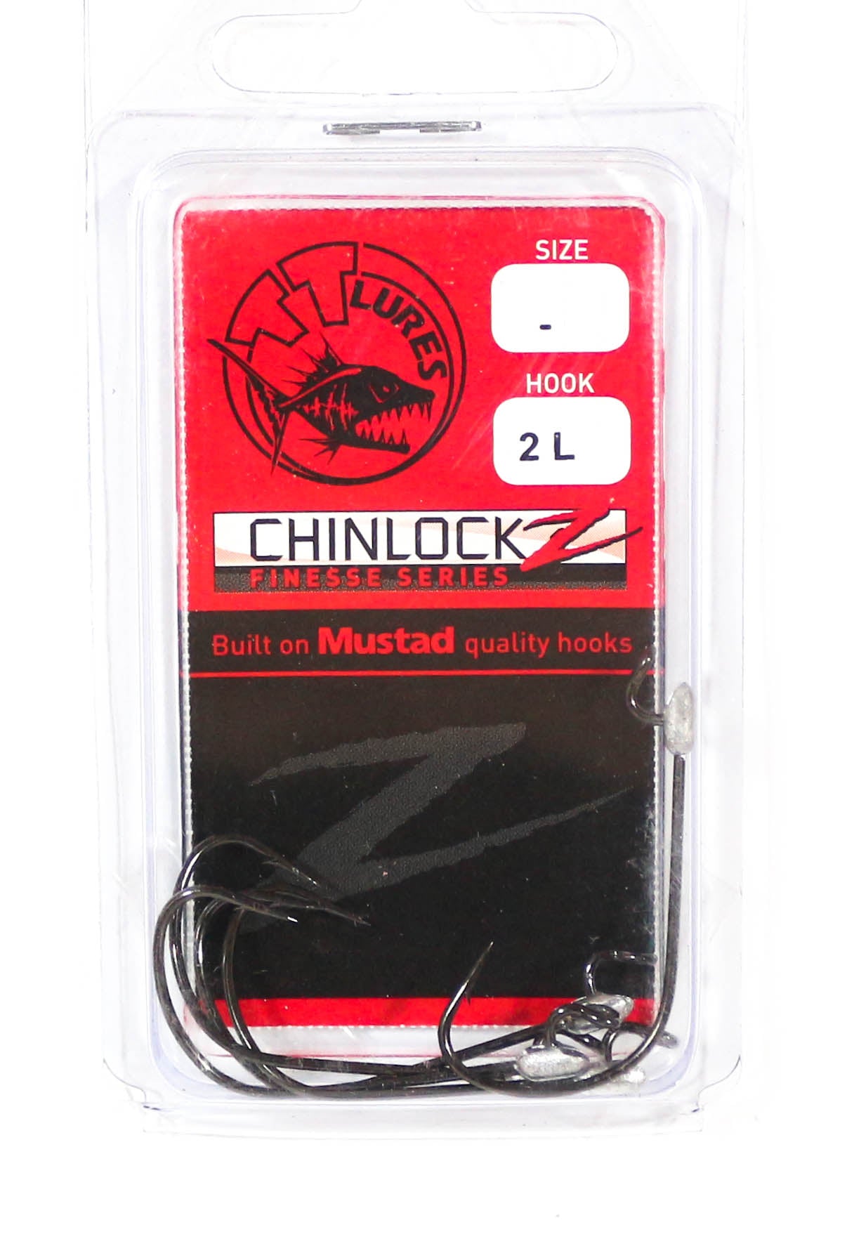 Tackle Tactics TT ChinlockZ Finesse Worm Hook 2 5/pack (2712)