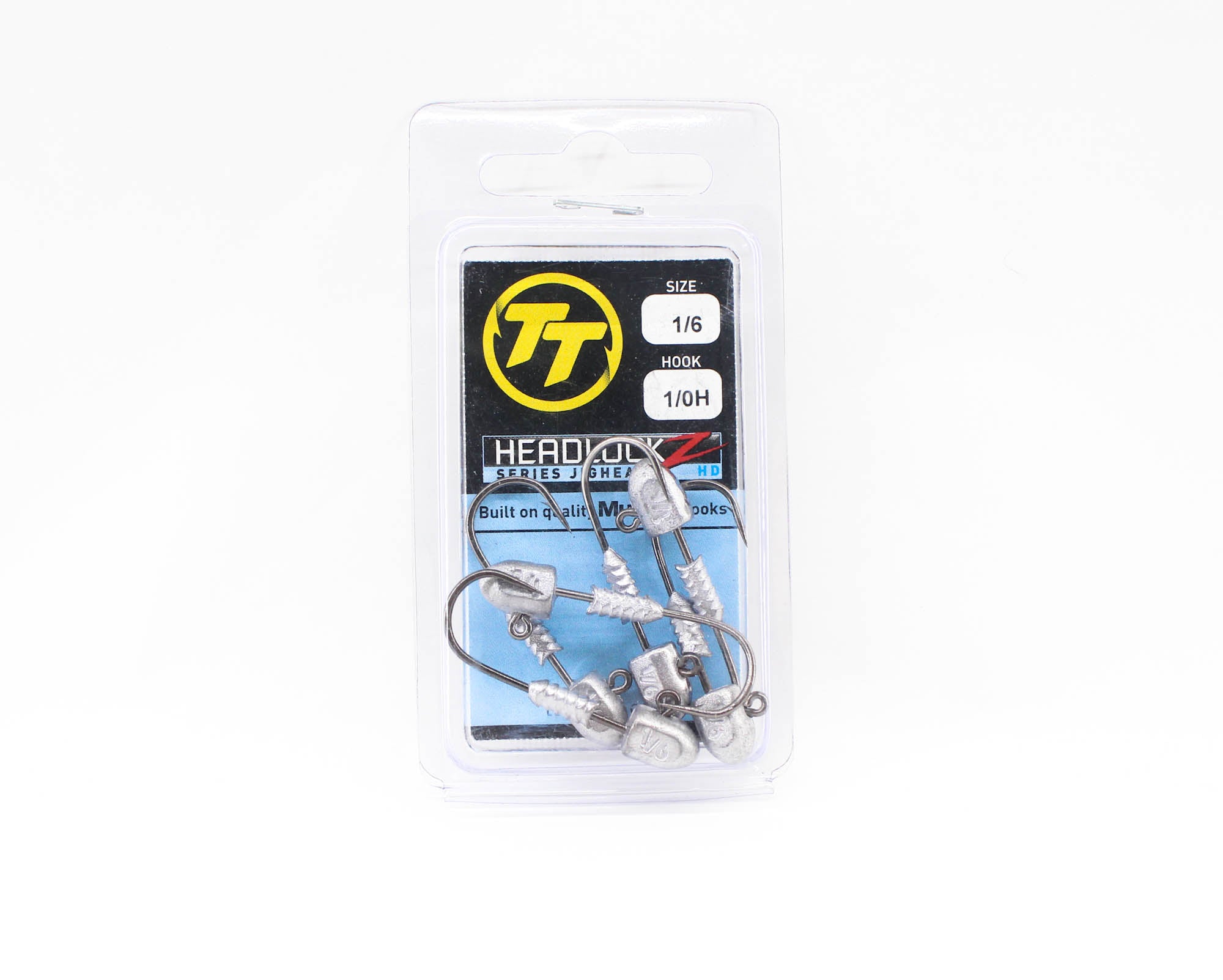 Tackle Tactics TT Headlockz HD Jig Head 1/6 oz 1/0 H 6/pack (3061)