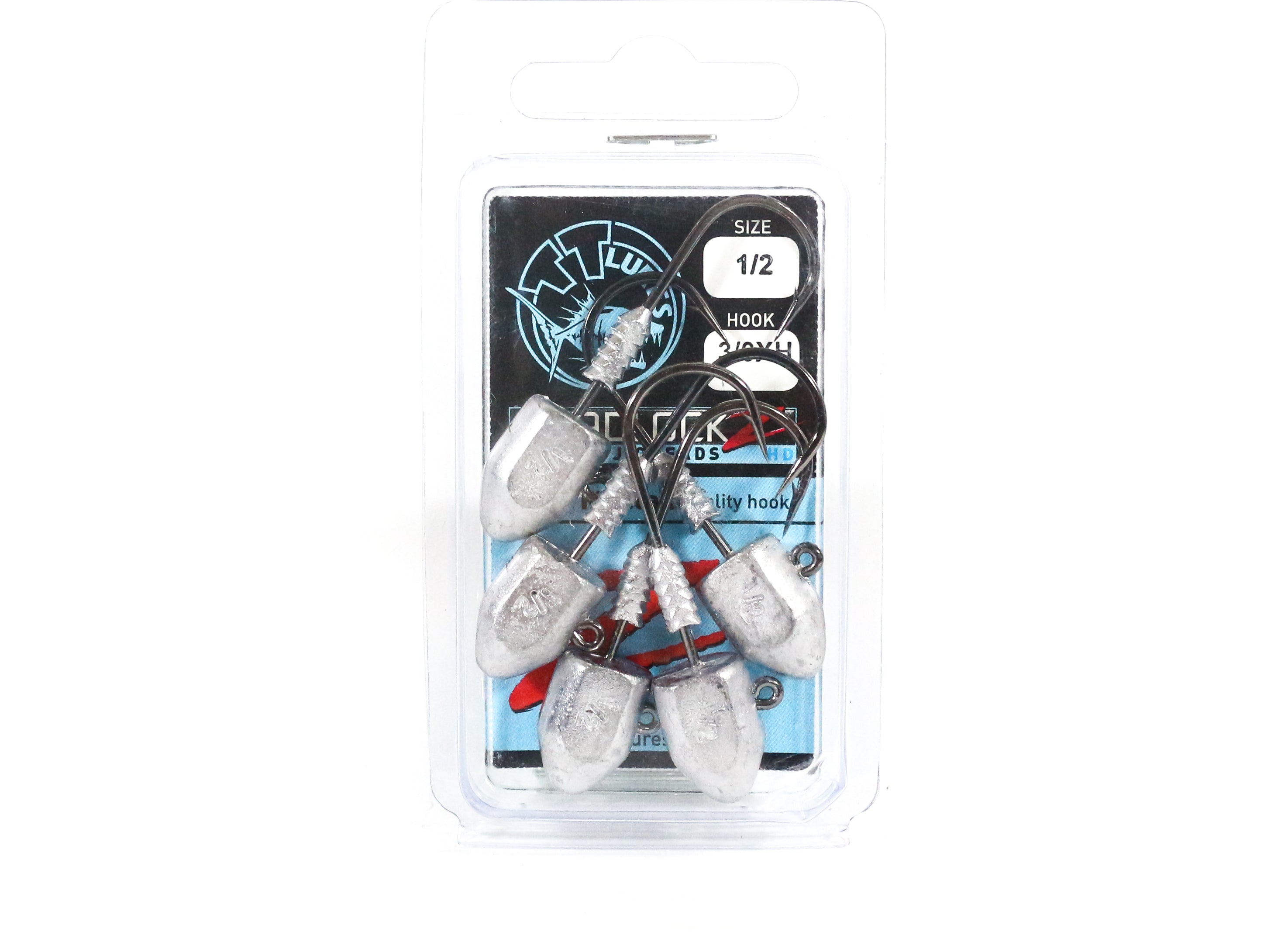 Tackle Tactics TT Headlockz HD Jig Head 1/2 oz 3/0 XH 5/pack (3207)