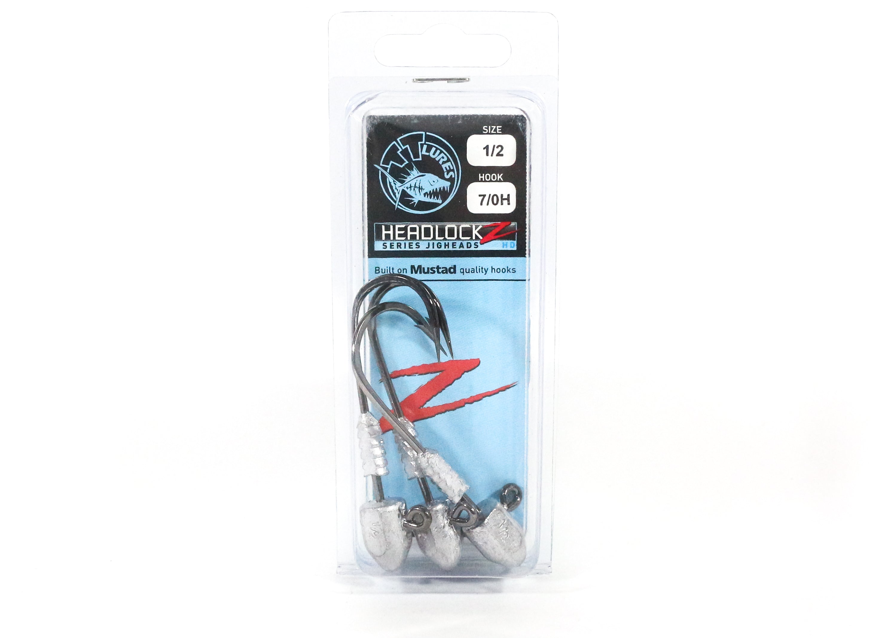 Tackle Tactics TT Headlockz HD Jig Head 1/2 oz 7/0 H 3/pack (3283)