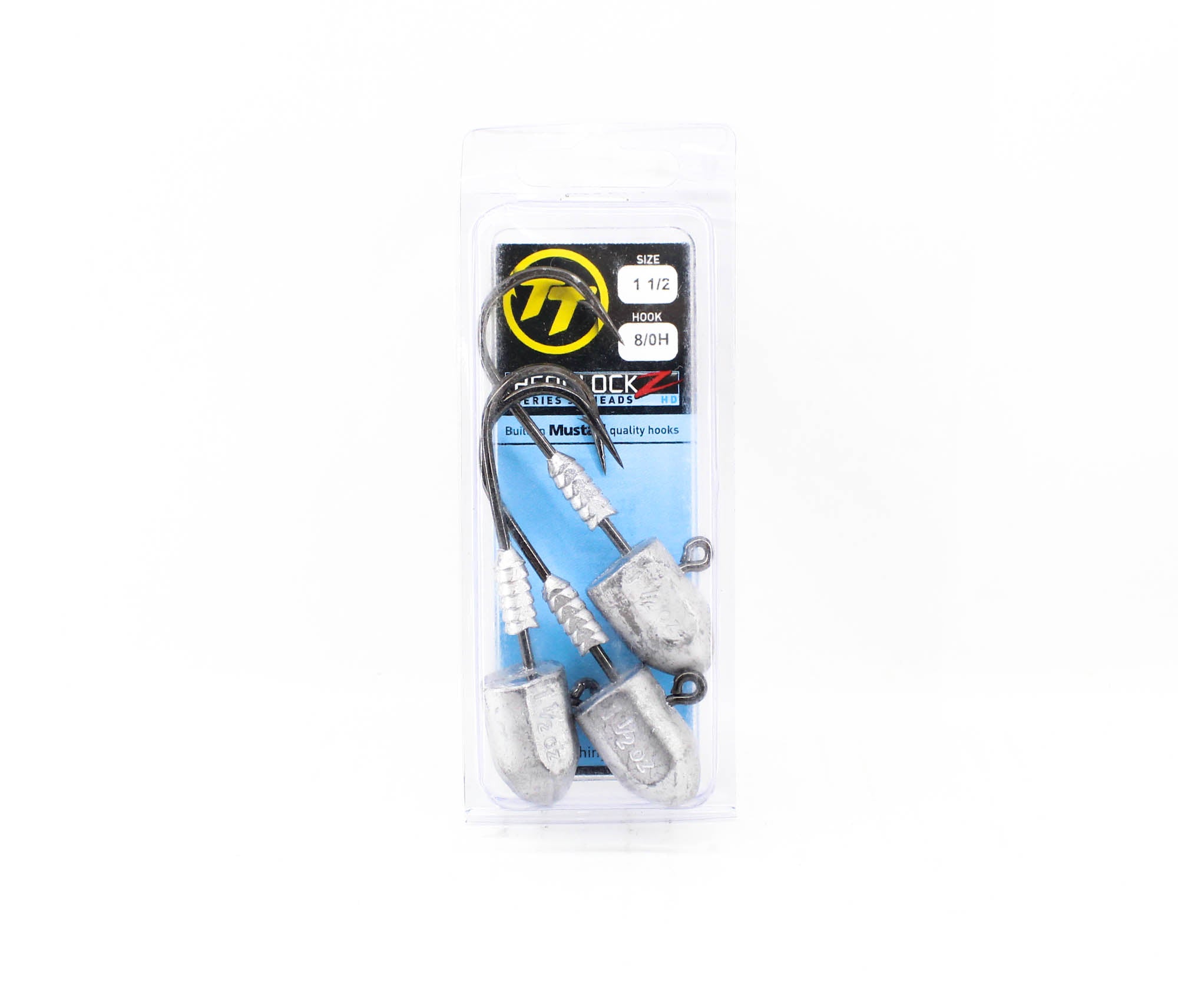 Tackle Tactics TT Headlockz HD Jig Head 1 1/2 oz 8/0 H 3/pack (3351)