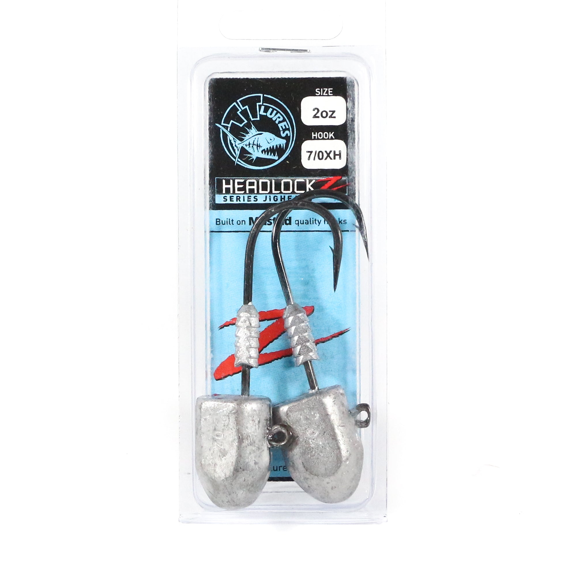 Tackle Tactics TT Headlockz HD Jig Head 2 oz 7/0 XH 2/pack (3368)