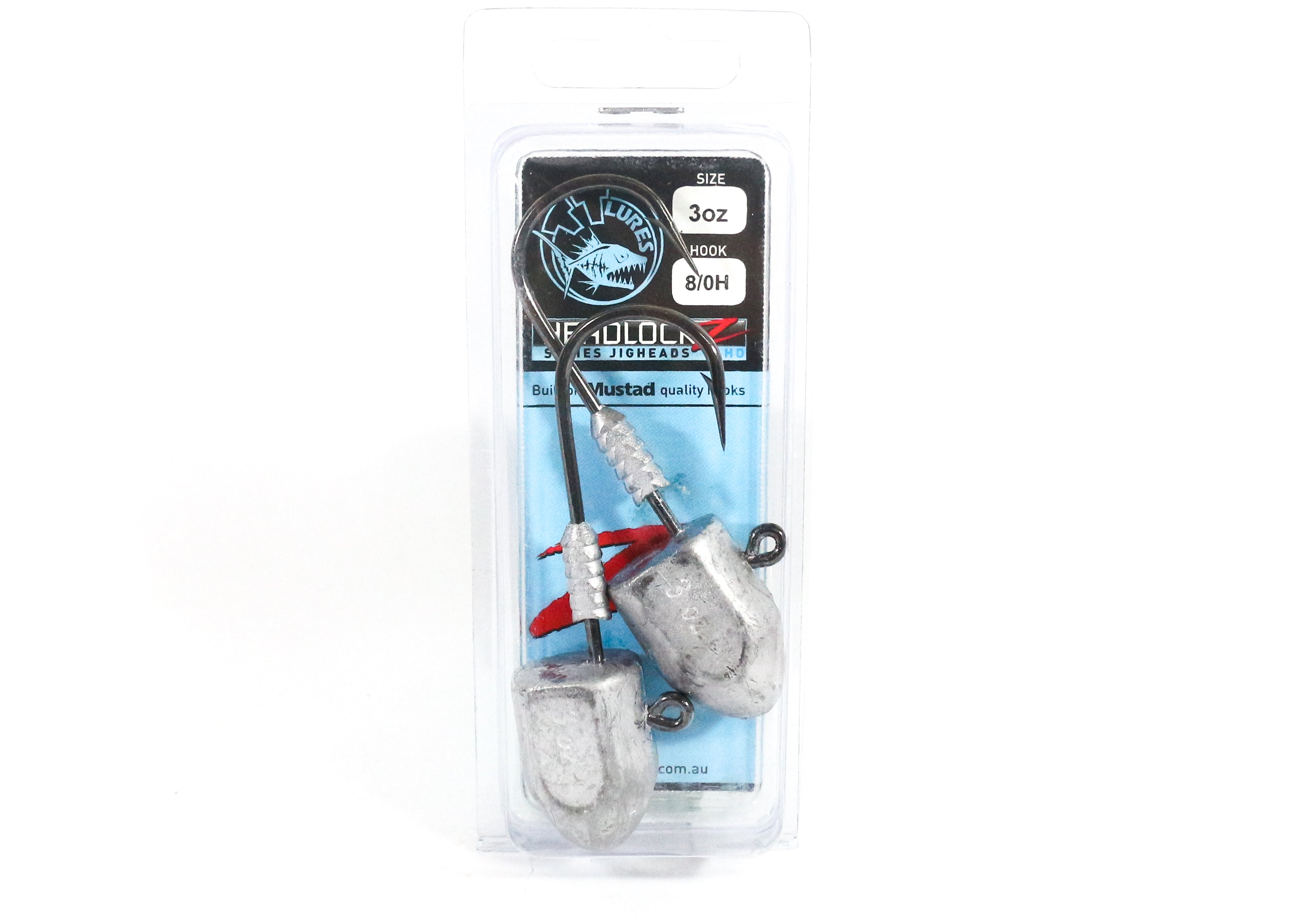 Tackle Tactics TT Headlockz HD Jig Head 3 oz 8/0 H 2/pack (3382)
