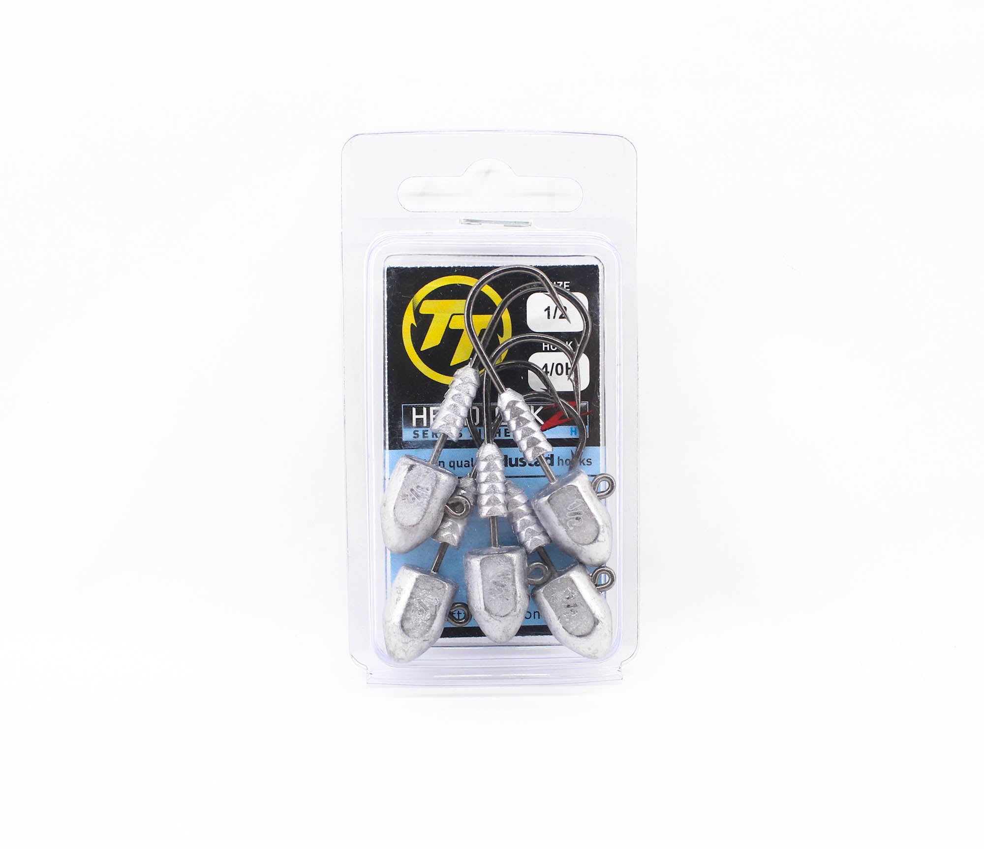 Tackle Tactics TT Headlockz HD Jig Head 1/2 oz 4/0 XH 5/pack (3436)