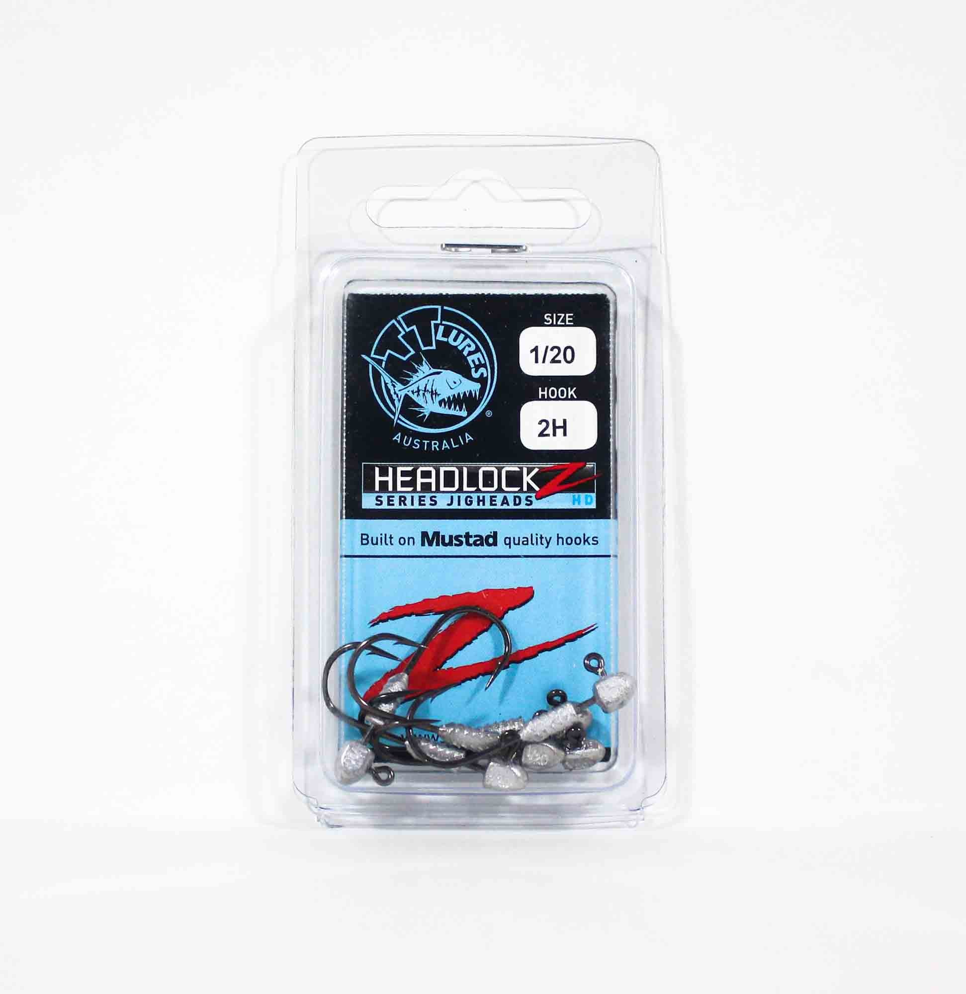 Tackle Tactics TT Headlockz HD Jig Head 1/20 oz 2 6/pack (3504)