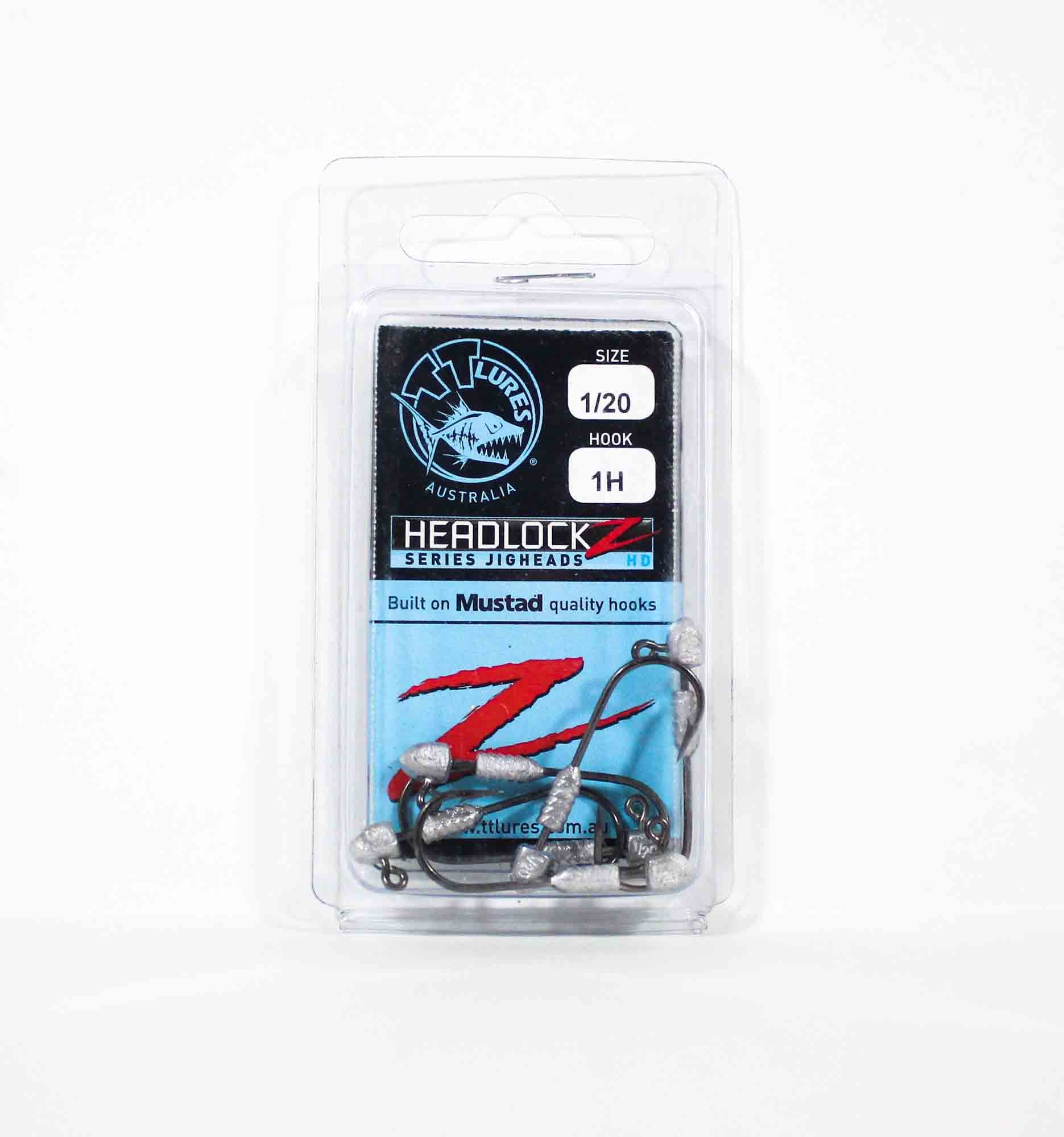 Tackle Tactics TT Headlockz HD Jig Head 1/20 oz 1 6/pack (3511)