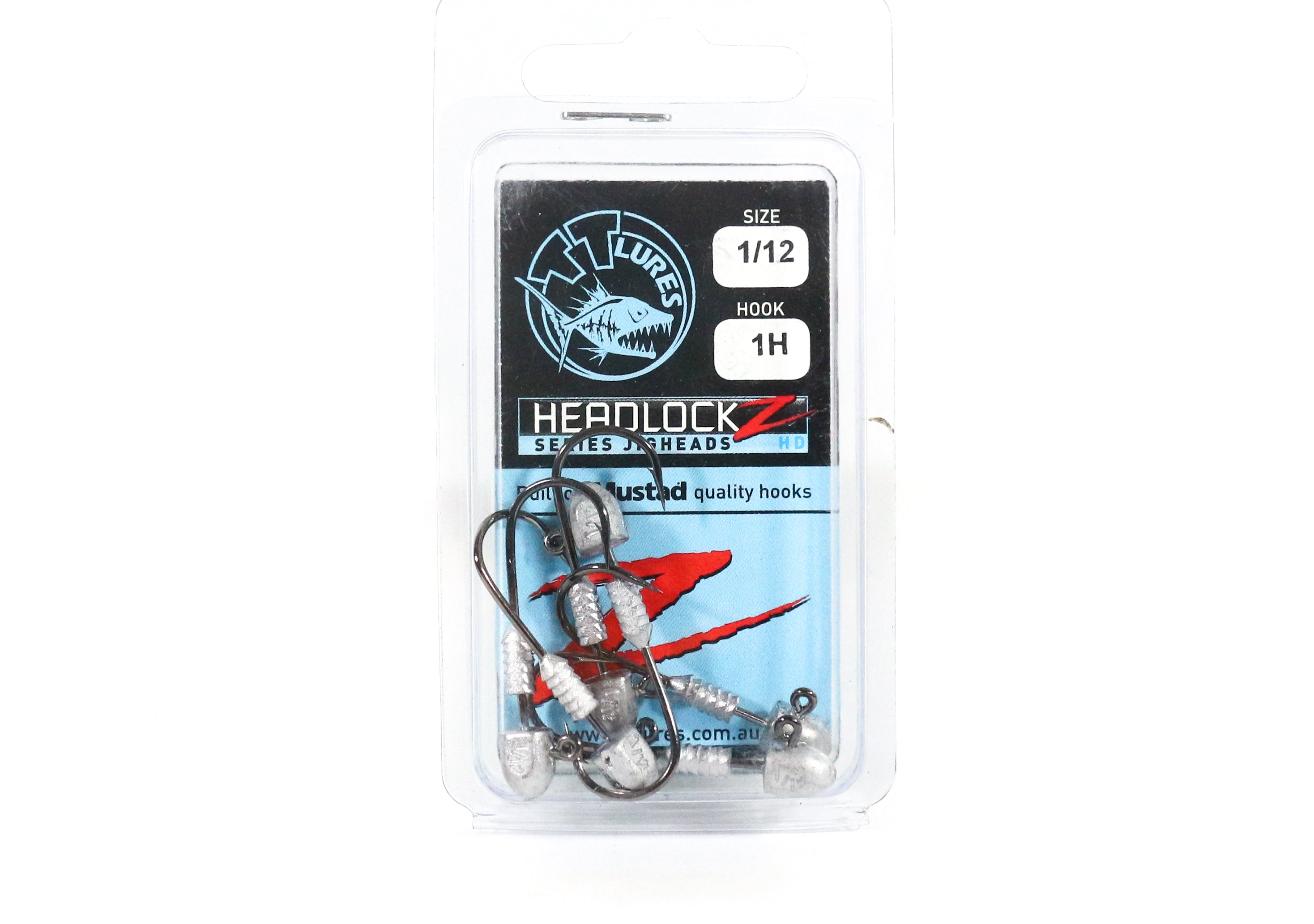 Tackle Tactics TT Headlockz HD Jig Head 1/12 oz 1 H 6/pack (3566)