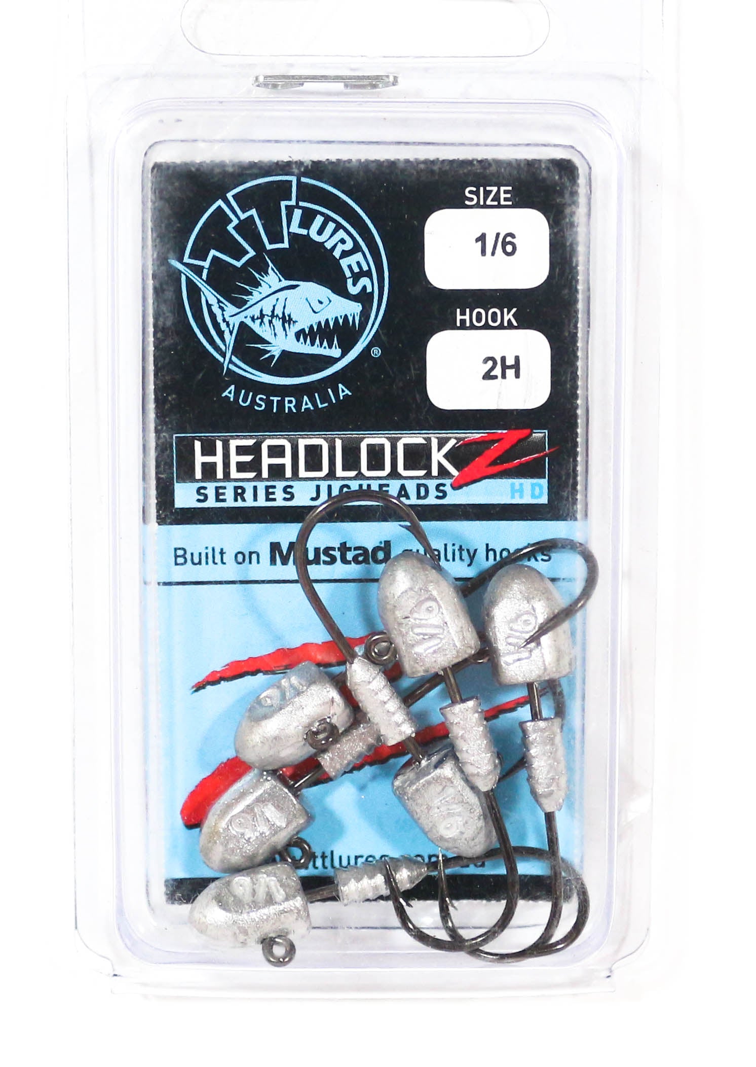 Tackle Tactics TT Headlockz HD Jig Head 1/6 oz 2 6/pack (3603)