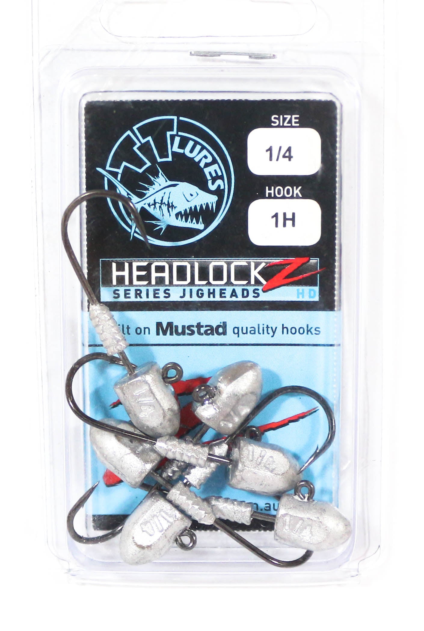 Tackle Tactics TT Headlockz HD Jig Head 1/4 oz 1 6/pack (3634)
