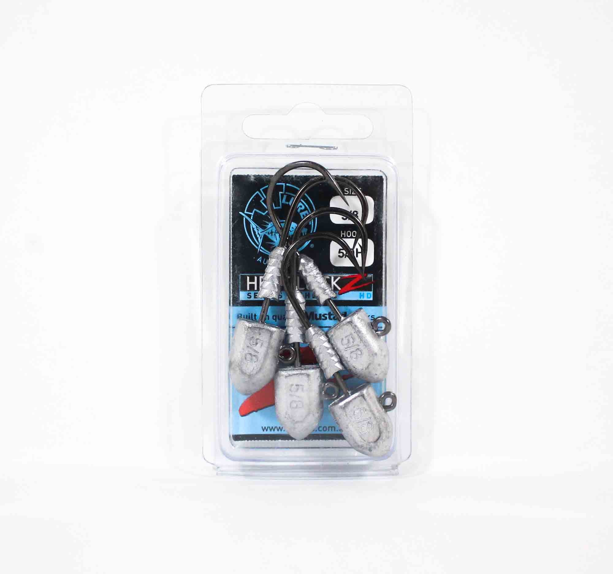 Tackle Tactics TT Headlockz HD Jig Head 5/8 oz 5/0 4/pack (3641)