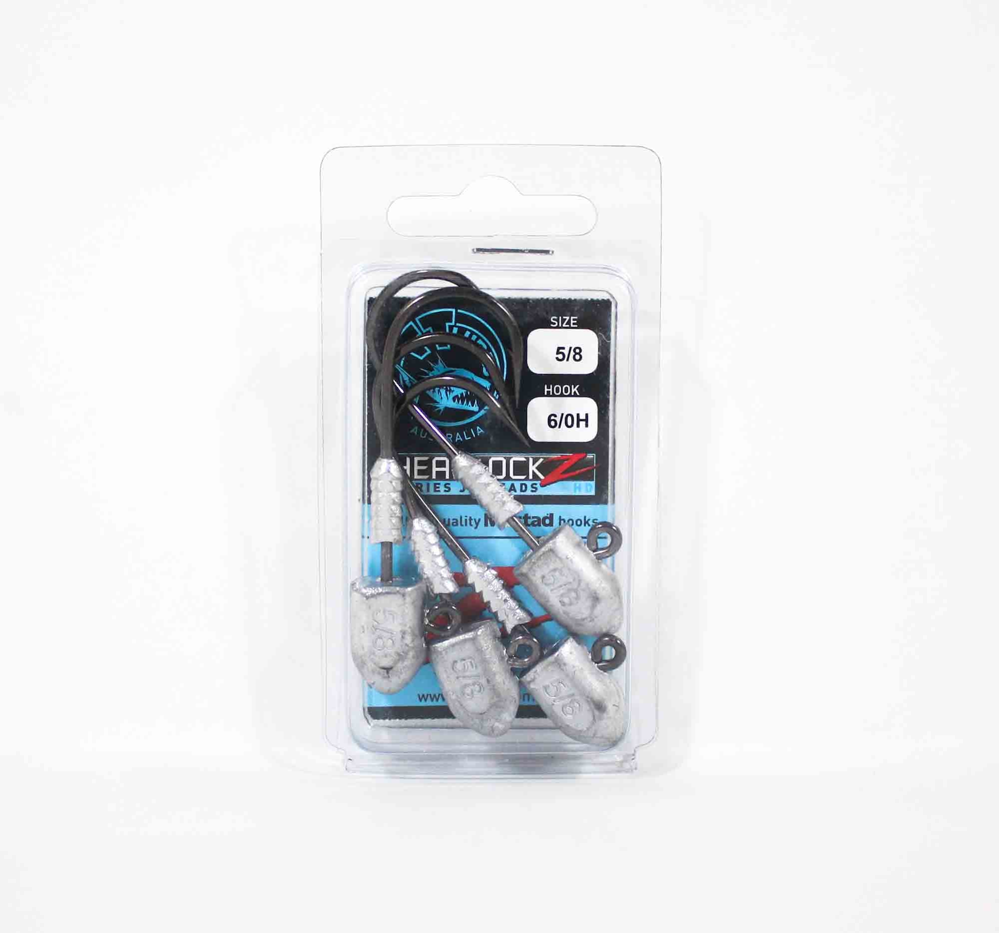Tackle Tactics TT Headlockz HD Jig Head 5/8 oz 6/0 4/pack (3658)