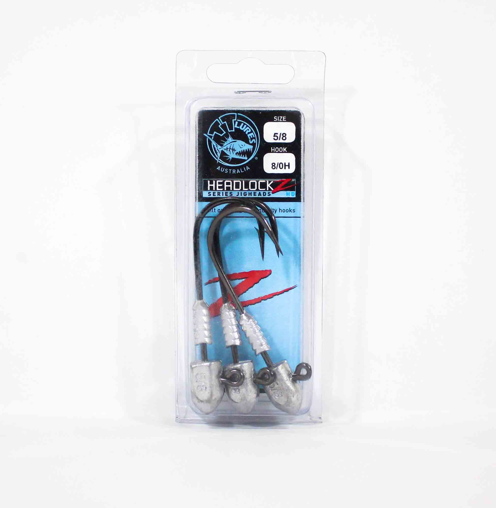 Tackle Tactics TT Headlockz HD Jig Head 5/8 oz 8/0 3/pack (3672)