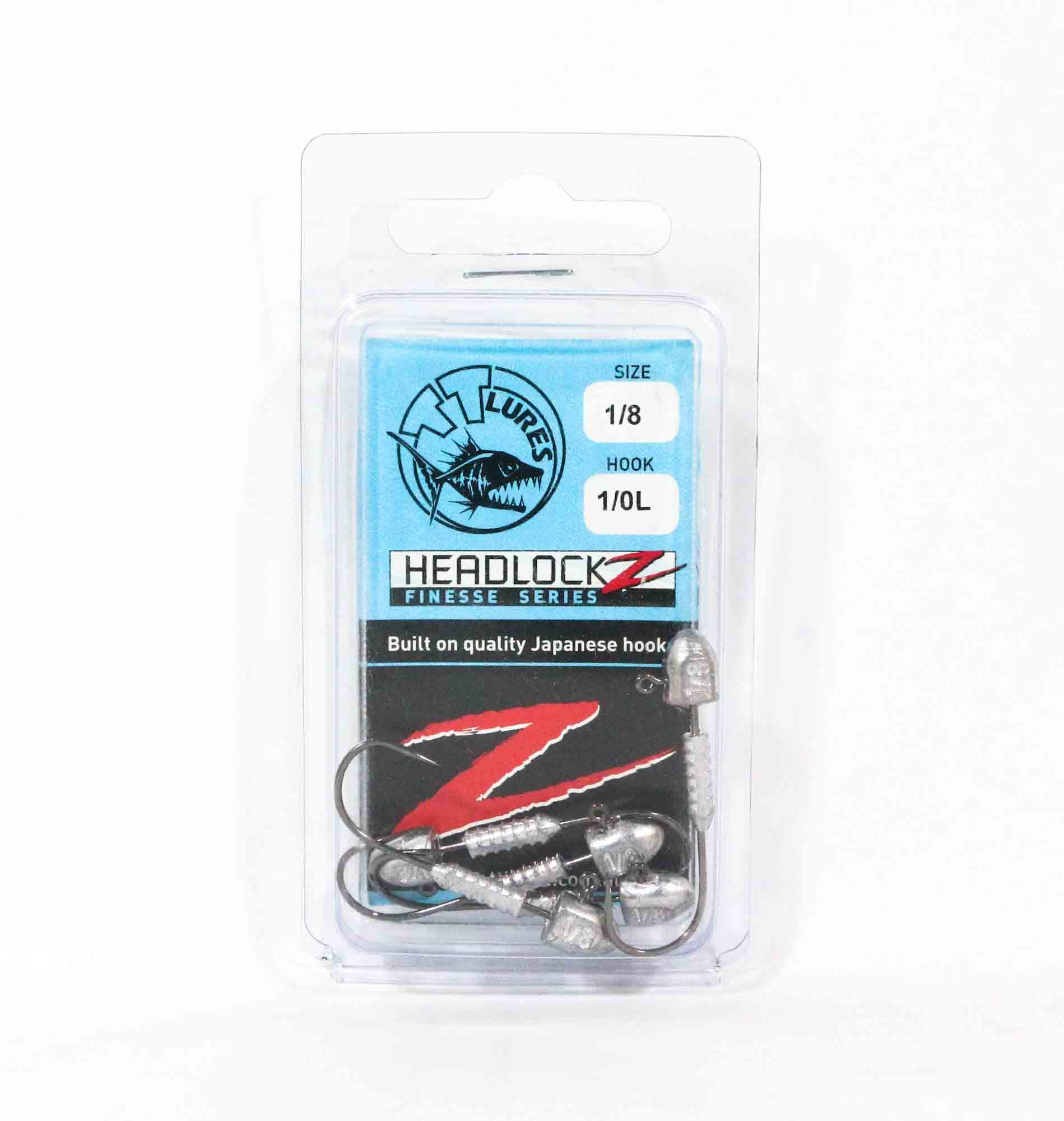Tackle Tactics TT Headlockz Finesse Jig Head 1/8 oz 1/0 5/pack (3795)