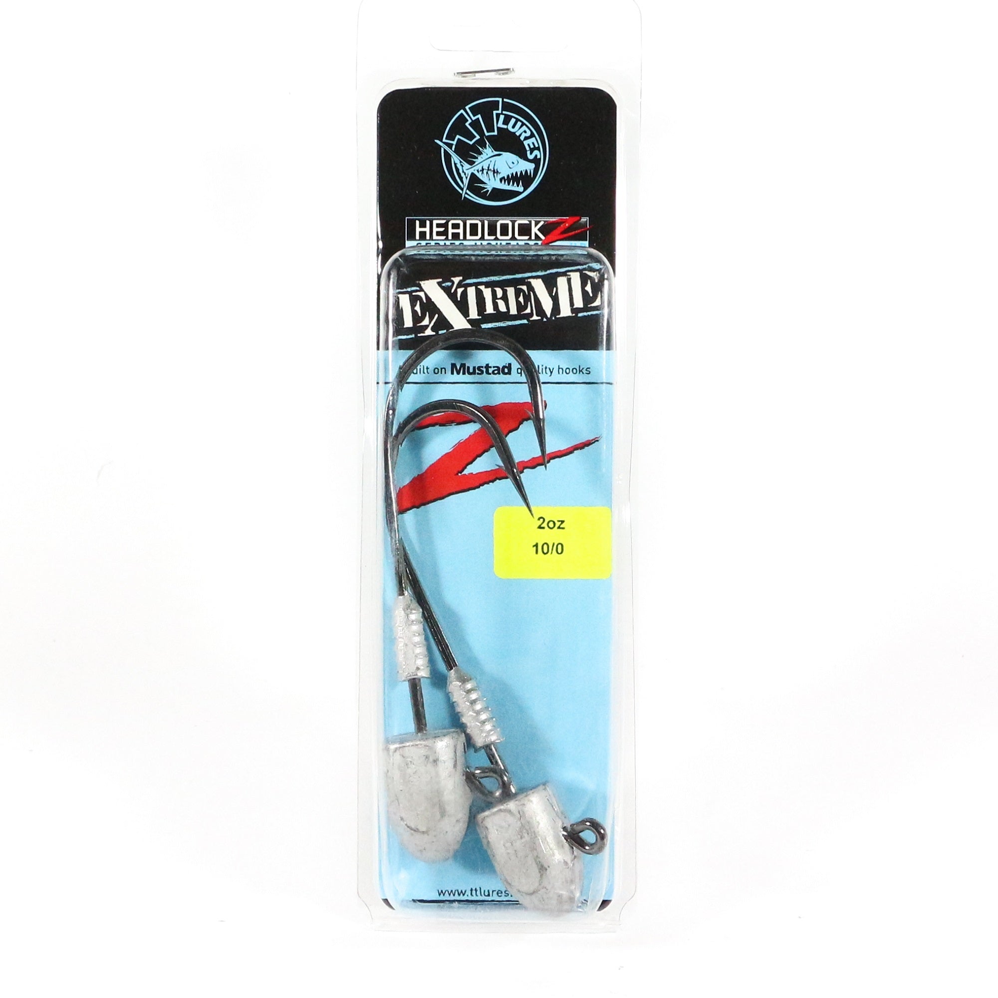 Tackle Tactics TT Headlockz Extreme Jig Head 2 oz 10/0 2/pack (3917)