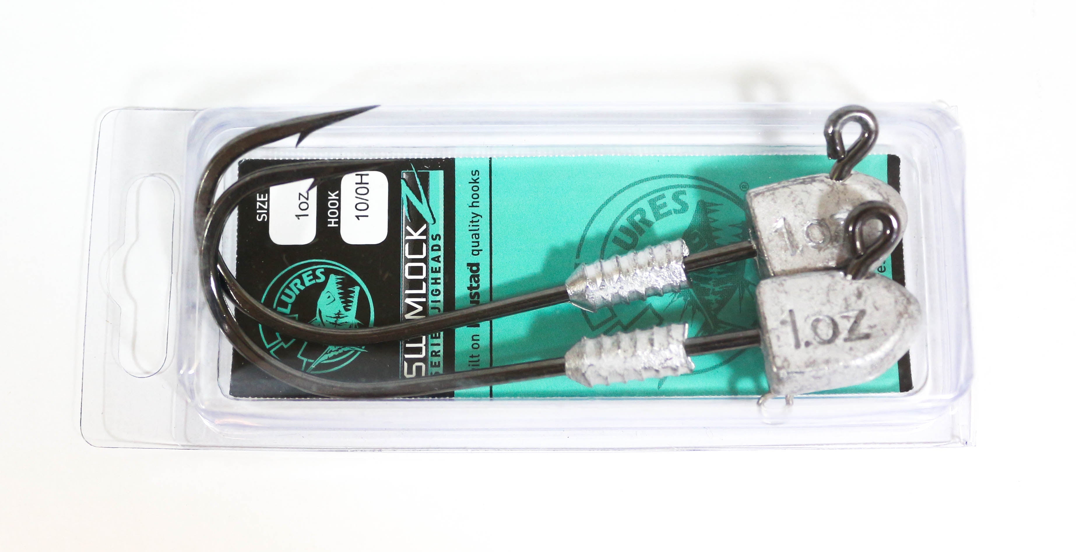 Tackle Tactics TT Swimlockz HD Jig Head 1 oz 10/0 H 2/pack (4082)