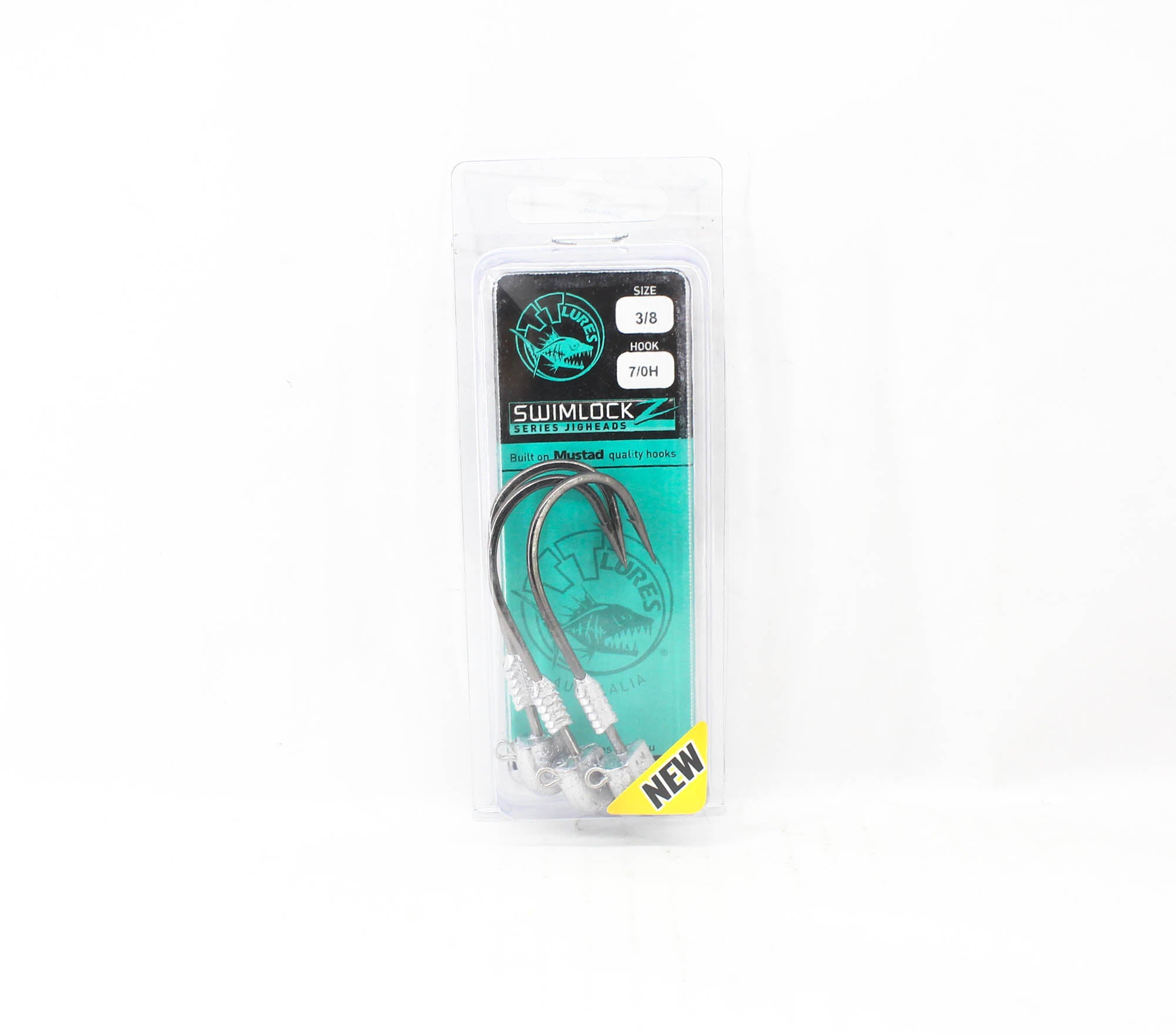 Tackle Tactics TT Swimlockz HD Jig Head 3/8 oz 7/0 H 3/pack (4167)