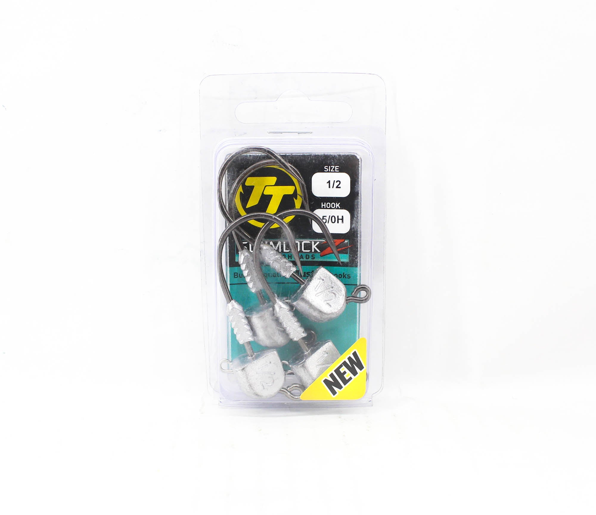 Tackle Tactics TT Swimlockz HD Jig Head 1/2 oz 5/0 H 4/pack (4174)