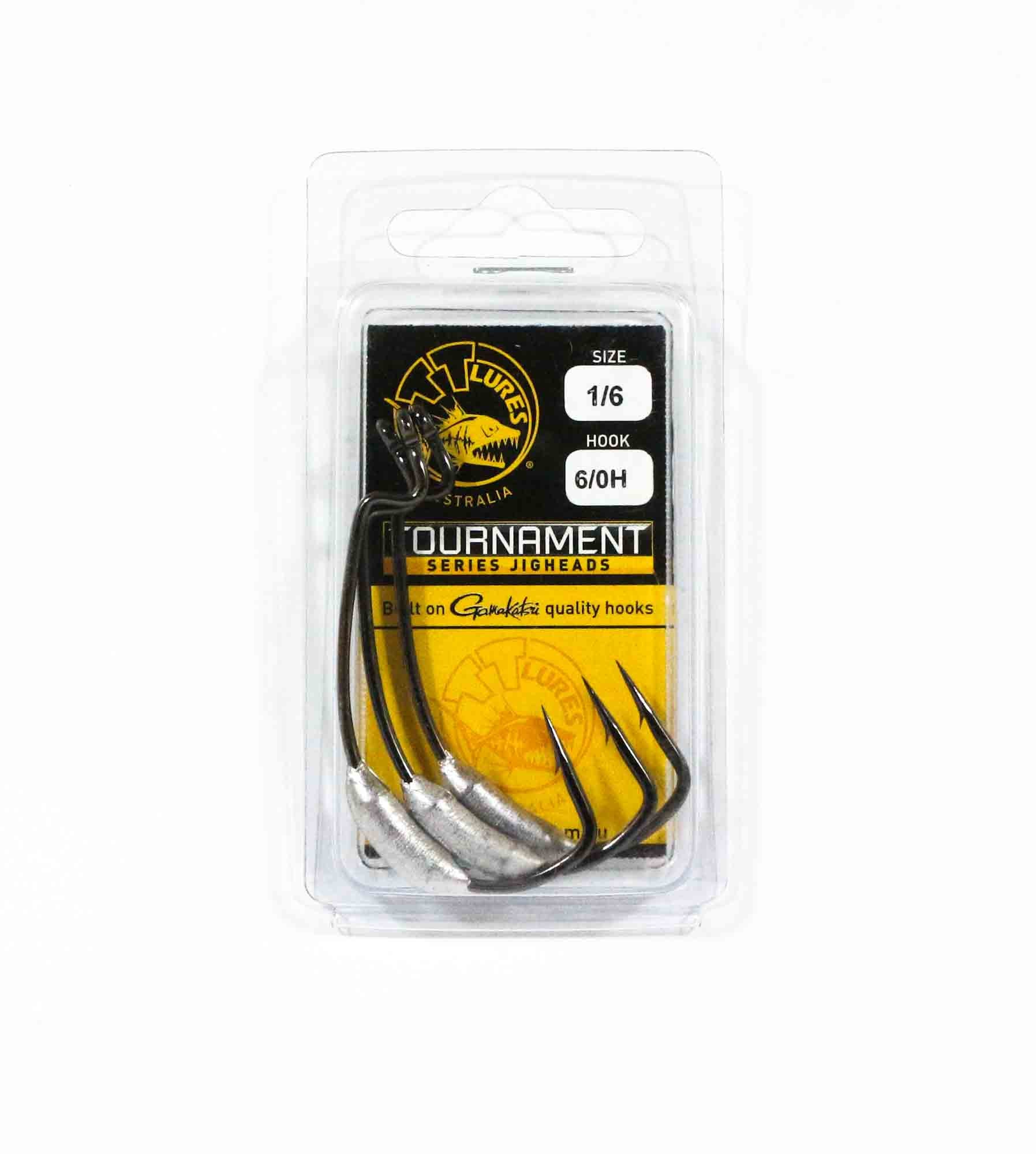 Tackle Tactics TT Head Hunter Extreme SWS Hook 1/6 oz 6/0H 3/pack (7359)