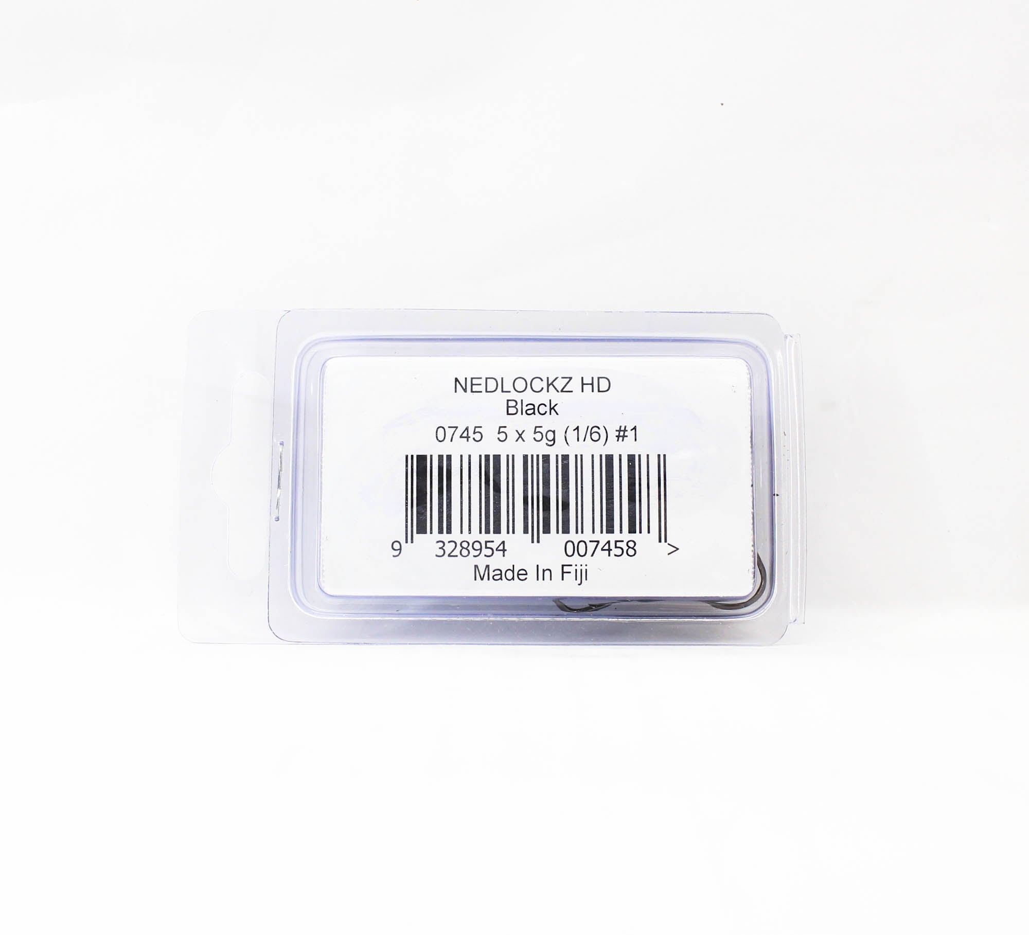 Tackle Tactics TT Nedlockz HD Jig Head Black 1/6 oz 1 5/pack (7458)