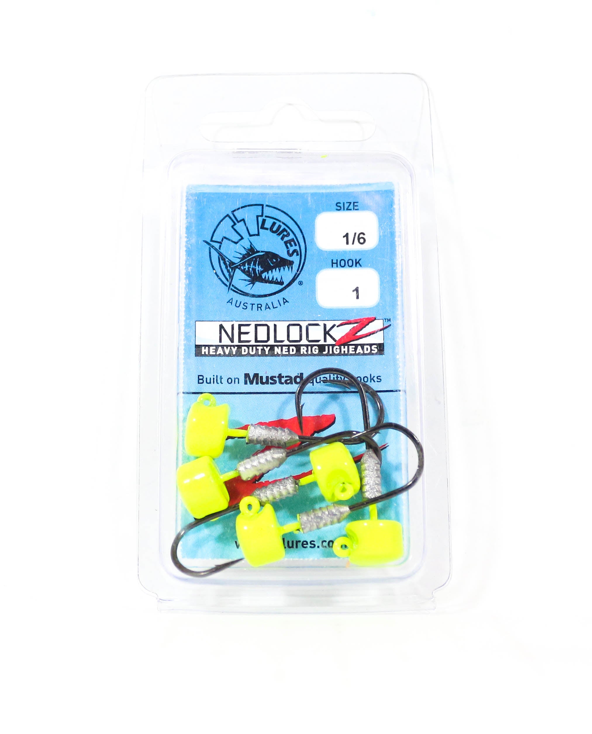 Tackle Tactics TT Nedlockz HD Jig Head Chart 1/6 oz 1 5/pack (7502)