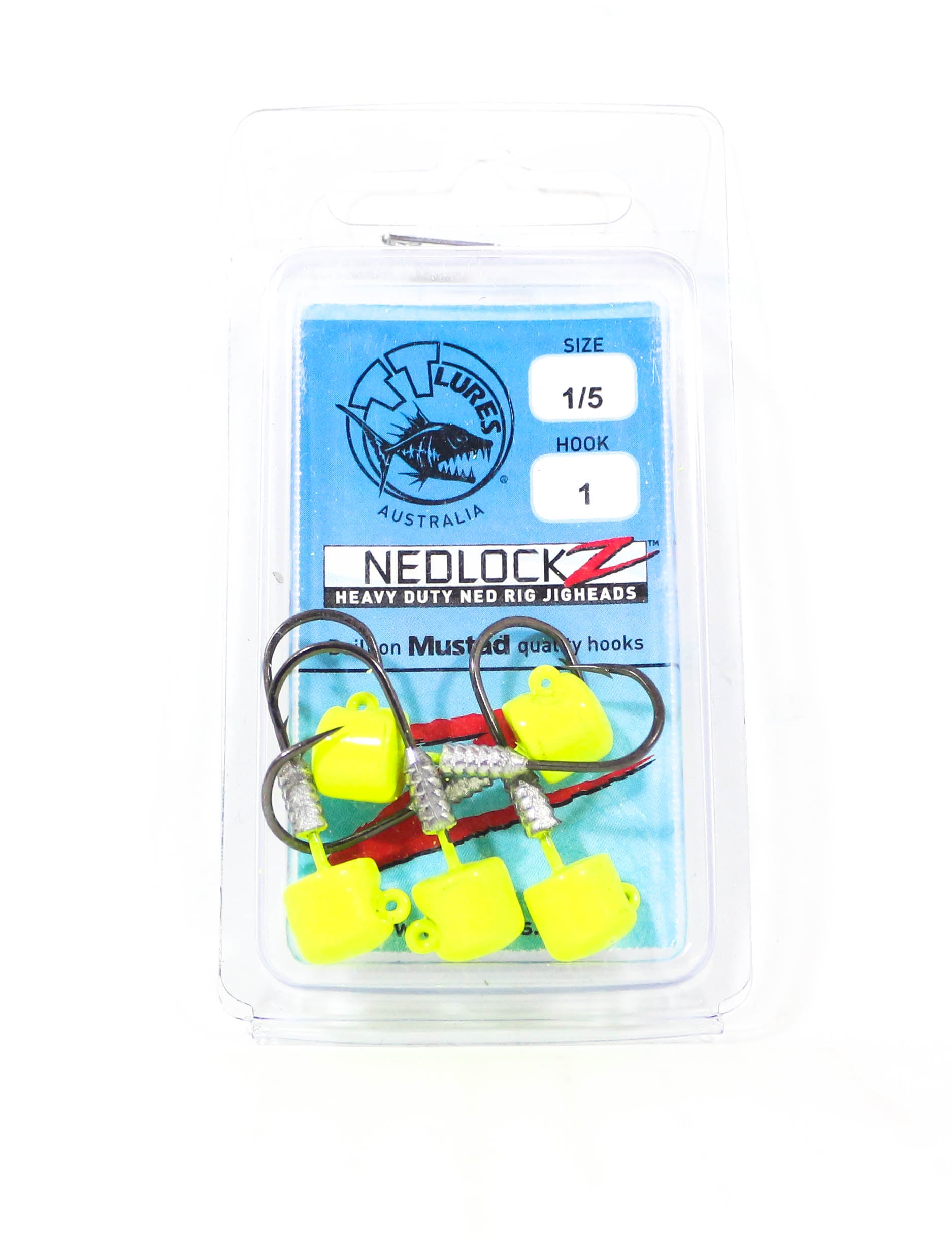 Tackle Tactics TT Nedlockz HD Jig Head Chart 1/5 oz 1 5/pack (7519)