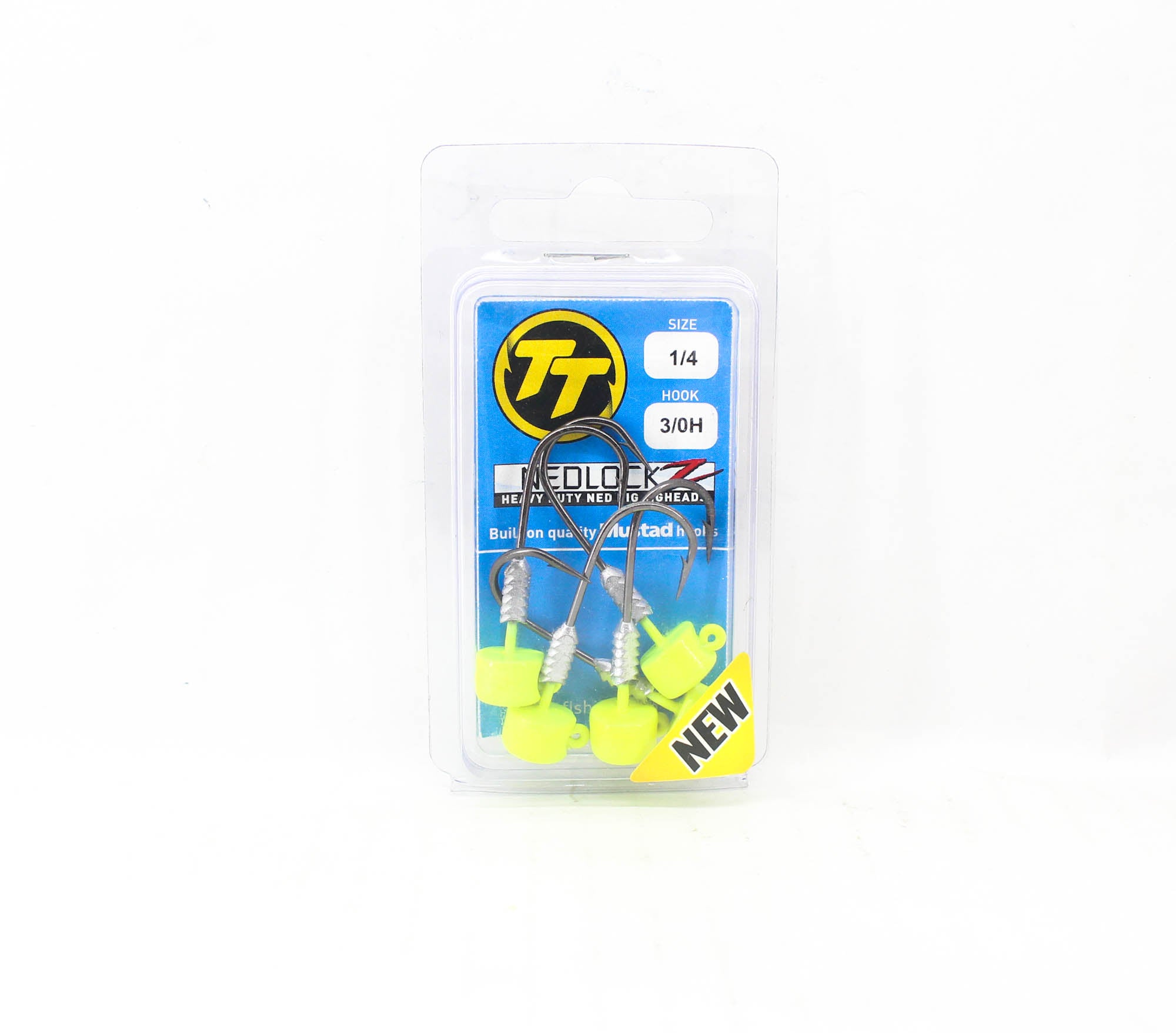 Tackle Tactics TT Nedlockz HD Jig Head Chart 1/4 oz 3/0H 5/pack (7700)