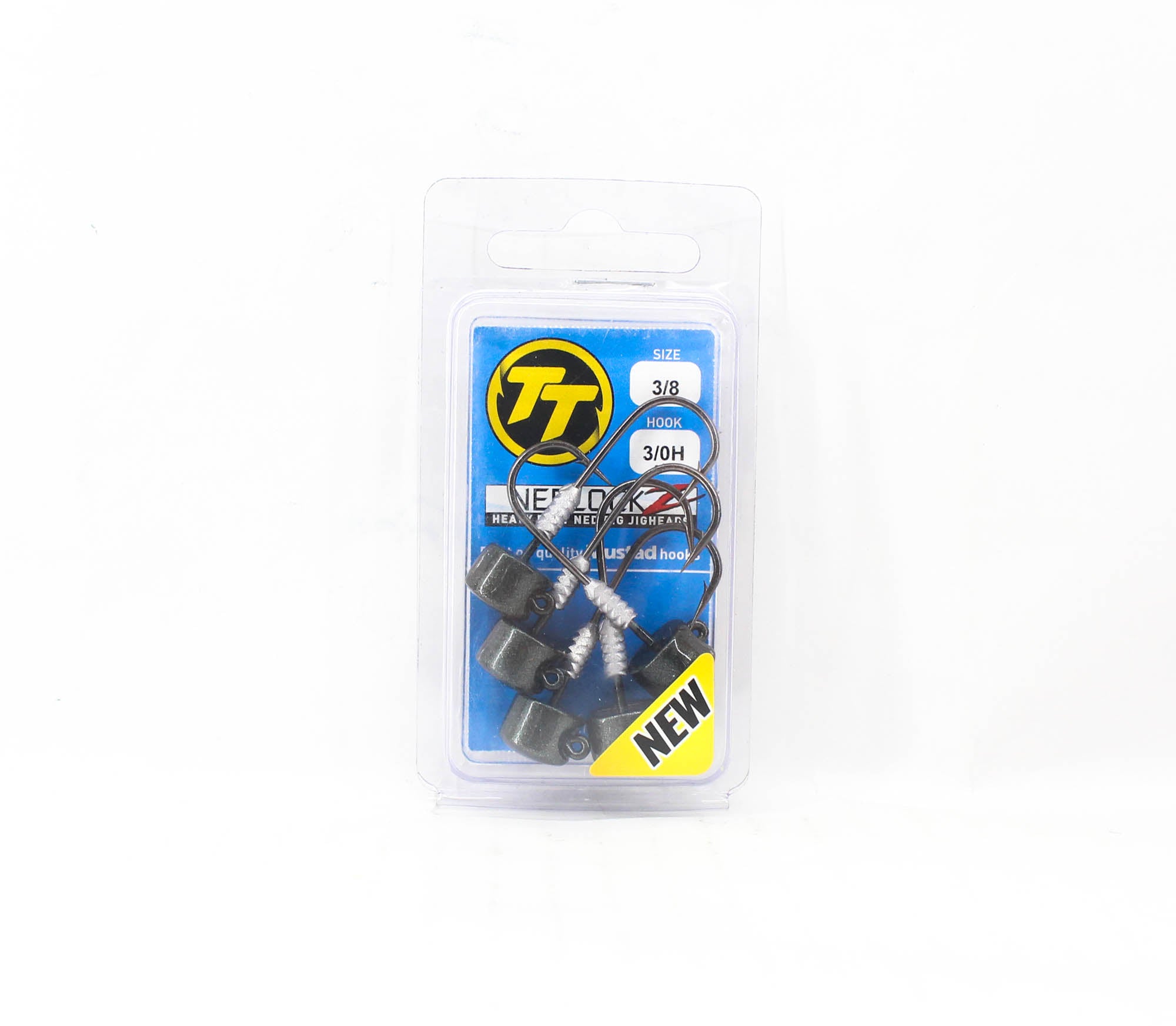 Tackle Tactics TT Nedlockz HD Jig Head Pumpkin 3/8 oz 3/0H 5/pack (7724)