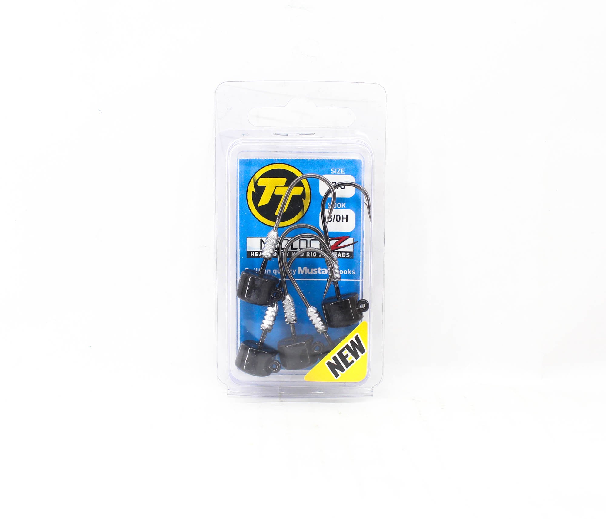 Tackle Tactics TT Nedlockz HD Jig Head Black 3/8 oz 3/0H 5/pack (7731)