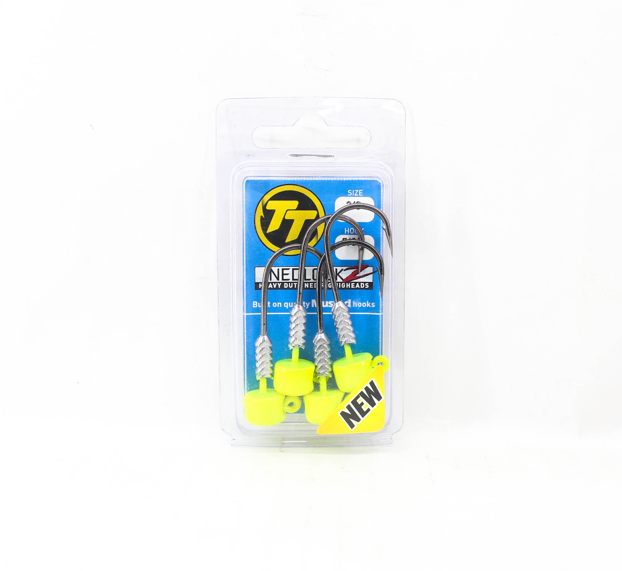 Tackle Tactics TT Nedlockz HD Jig Head Chart 3/8 oz 5/0H 4/pack (7786)