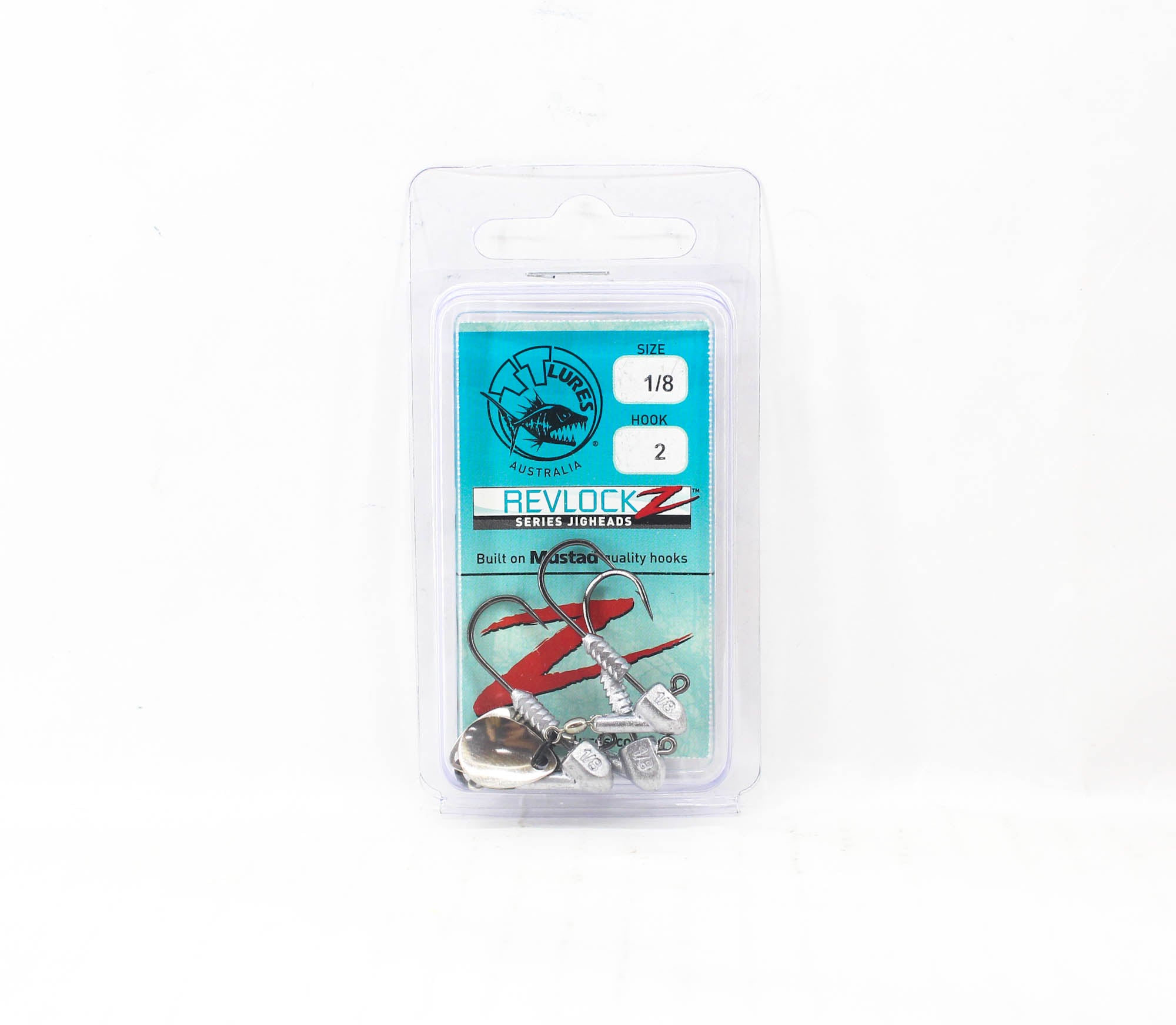 Tackle Tactics Revlockz HD NC Jig Head 1/8 oz 2 3/pack (9216)