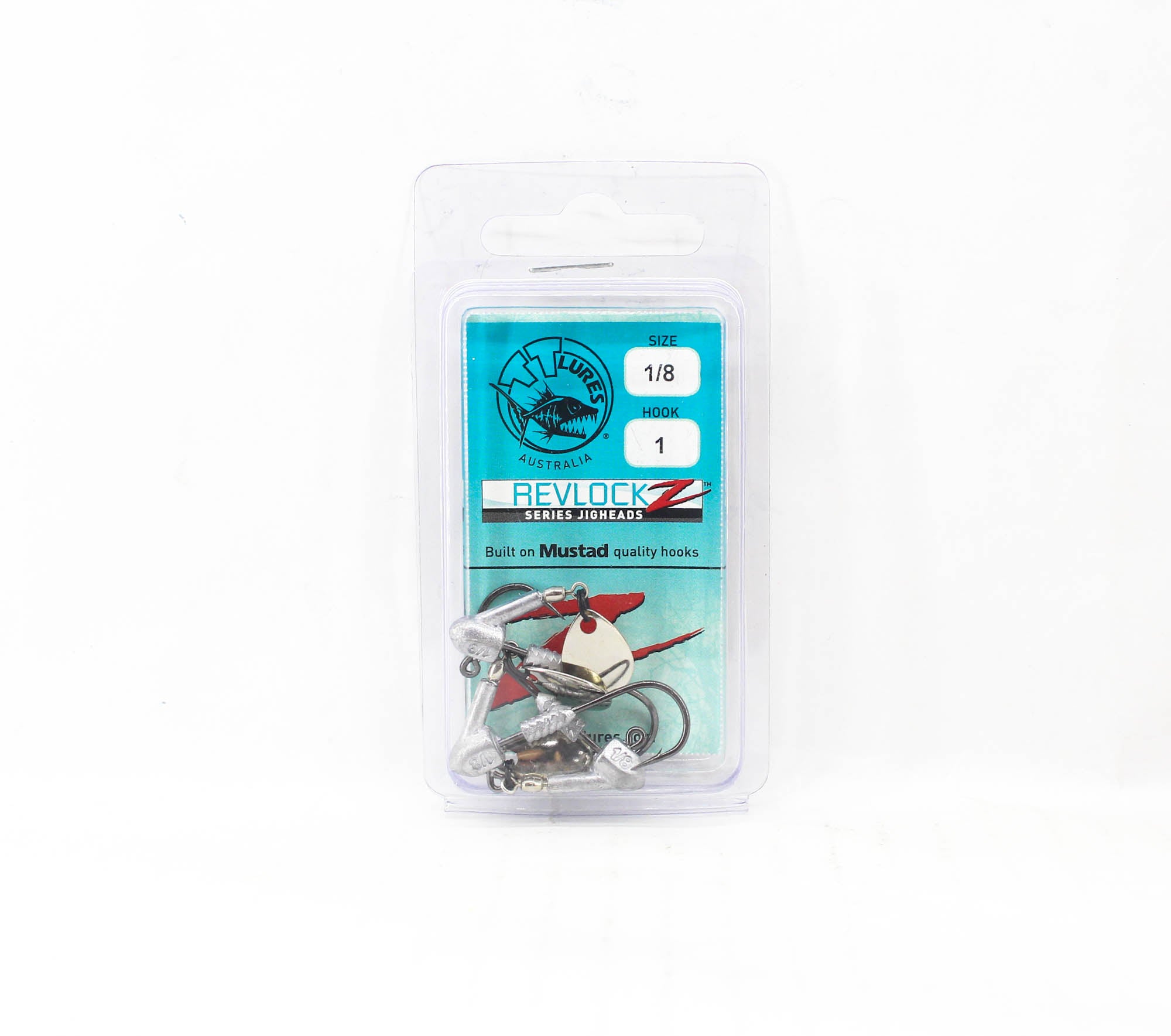 Tackle Tactics Revlockz HD NC Jig Head 1/8 oz 1 3/pack (9254)