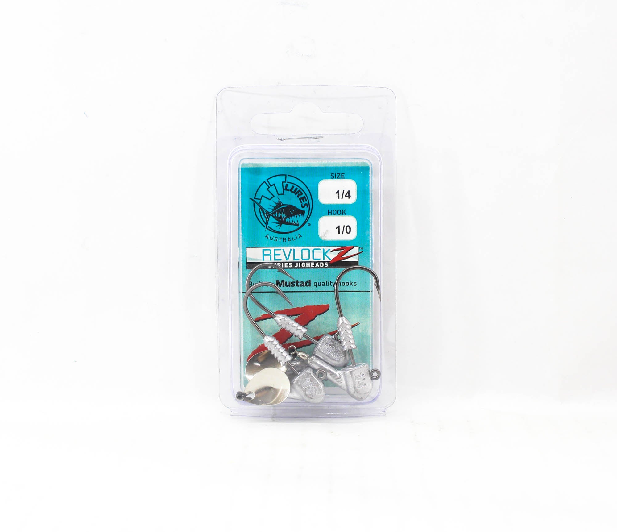 Tackle Tactics Revlockz HD NC Jig Head 1/4 oz 1/0 3/pack (9339)