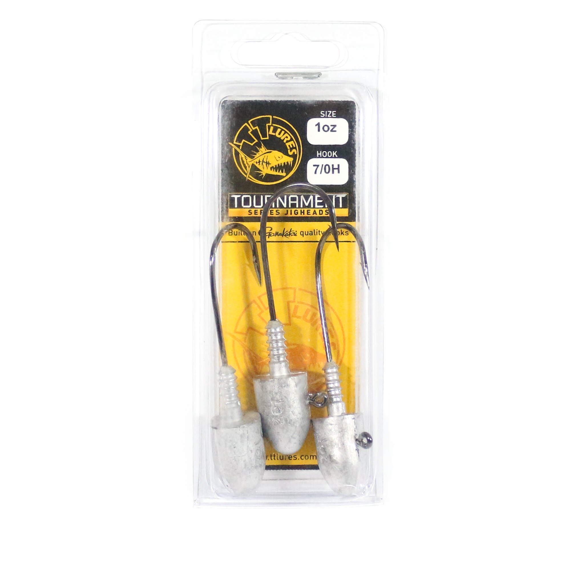 Tackle Tactics TT Tournament Jig Head 1 oz 7/0 H 3/pack (5842)