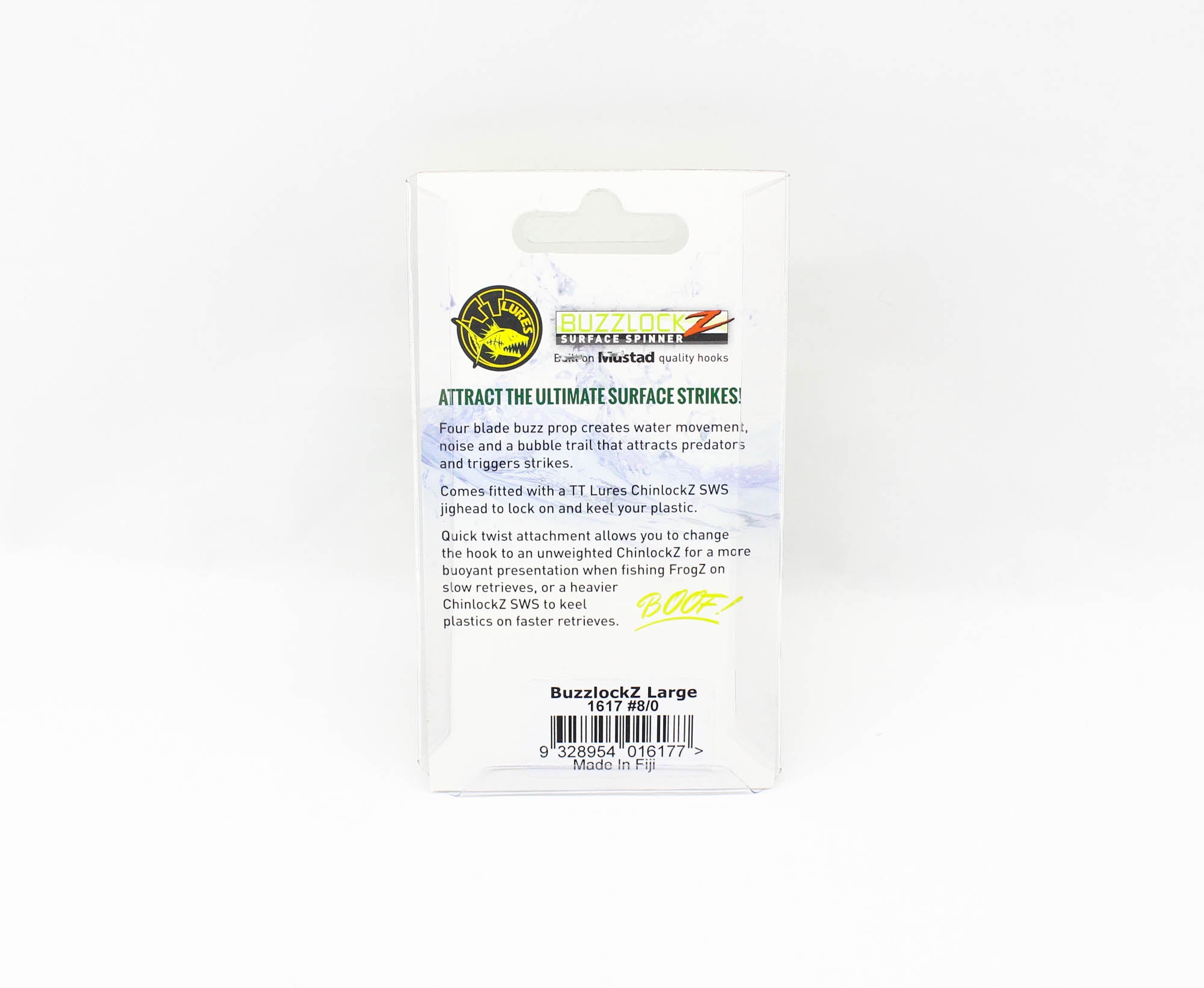 Tackle Tactics TT Buzzlockz Large 8/0 1/pack (6177)