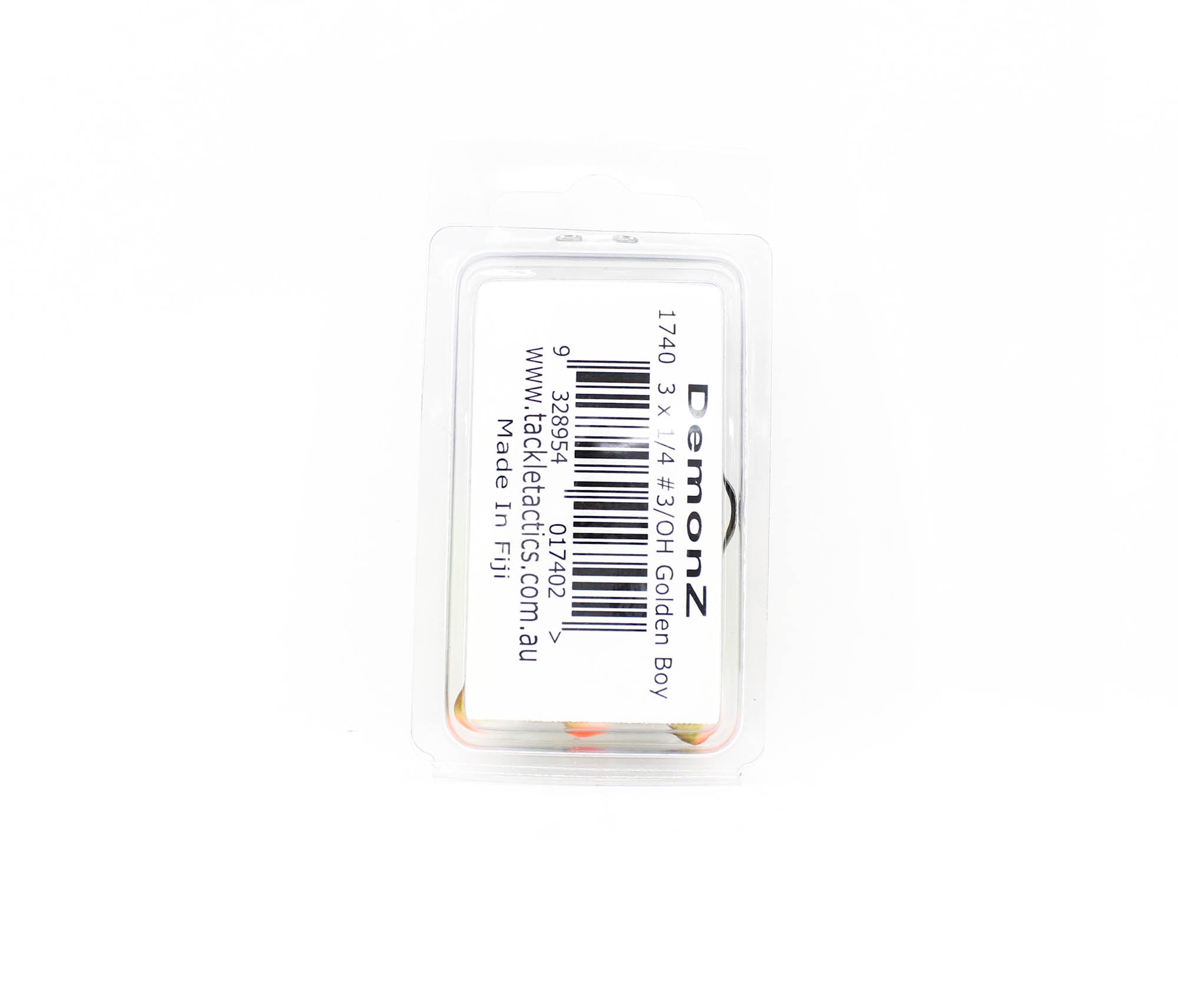 Tackle Tactics TT Demonz Jig Head 1/4oz 3/0H 3/pack Golden Boy (7402)