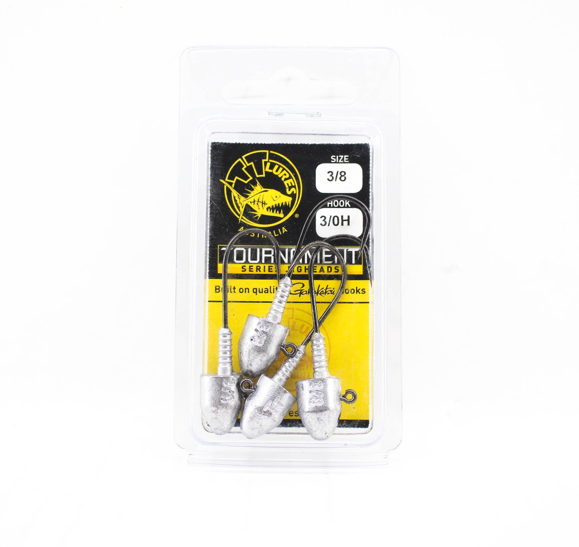 Tackle Tactics TT Tournament Jig Head 3/8 oz 3/0H 4/pack (8003)