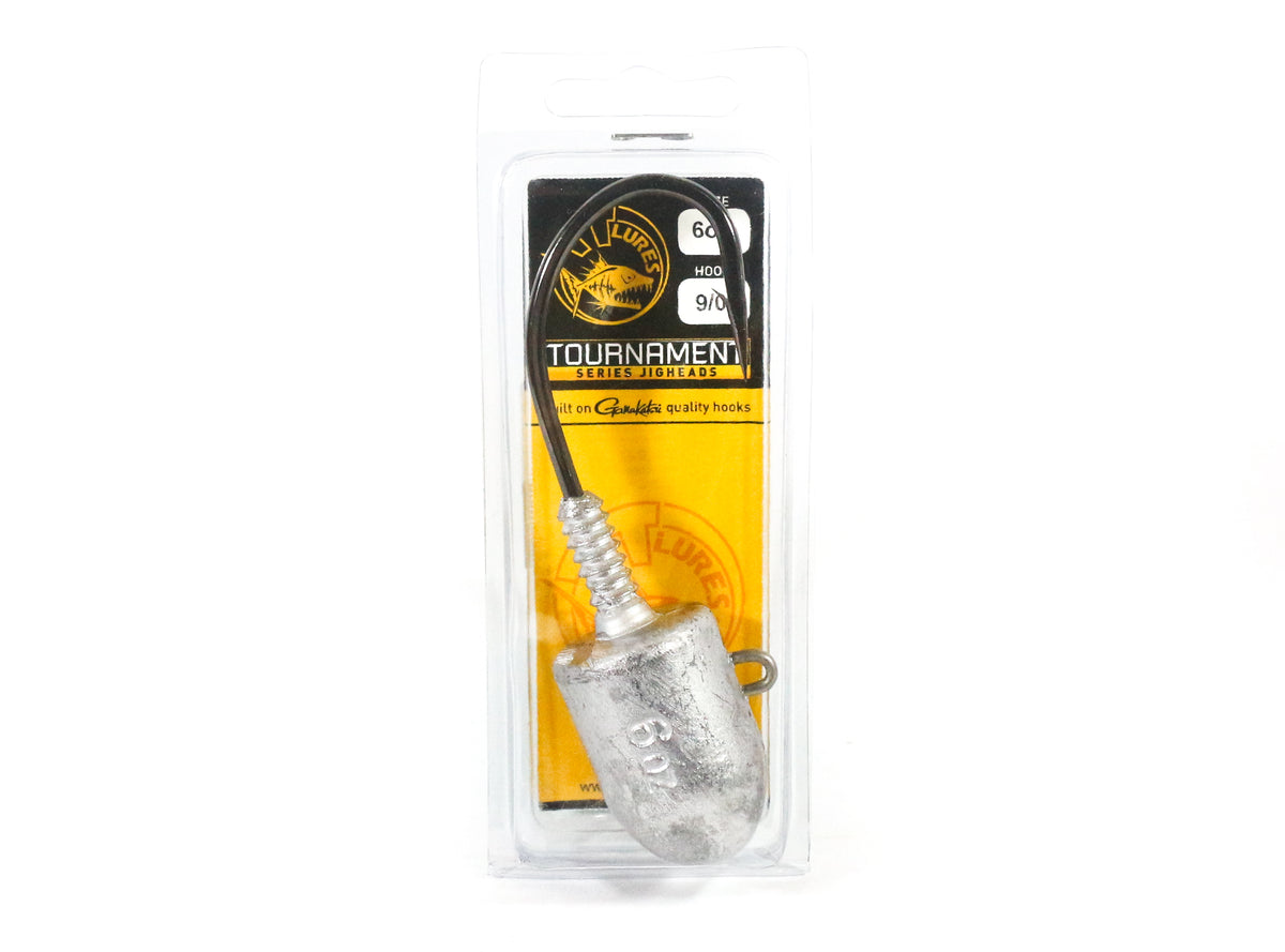 Jig Head Tackle Tactics Tournament 6 Oz 9/0 - Testa Piombo Per Pesca Grossa, 1 Pezzo