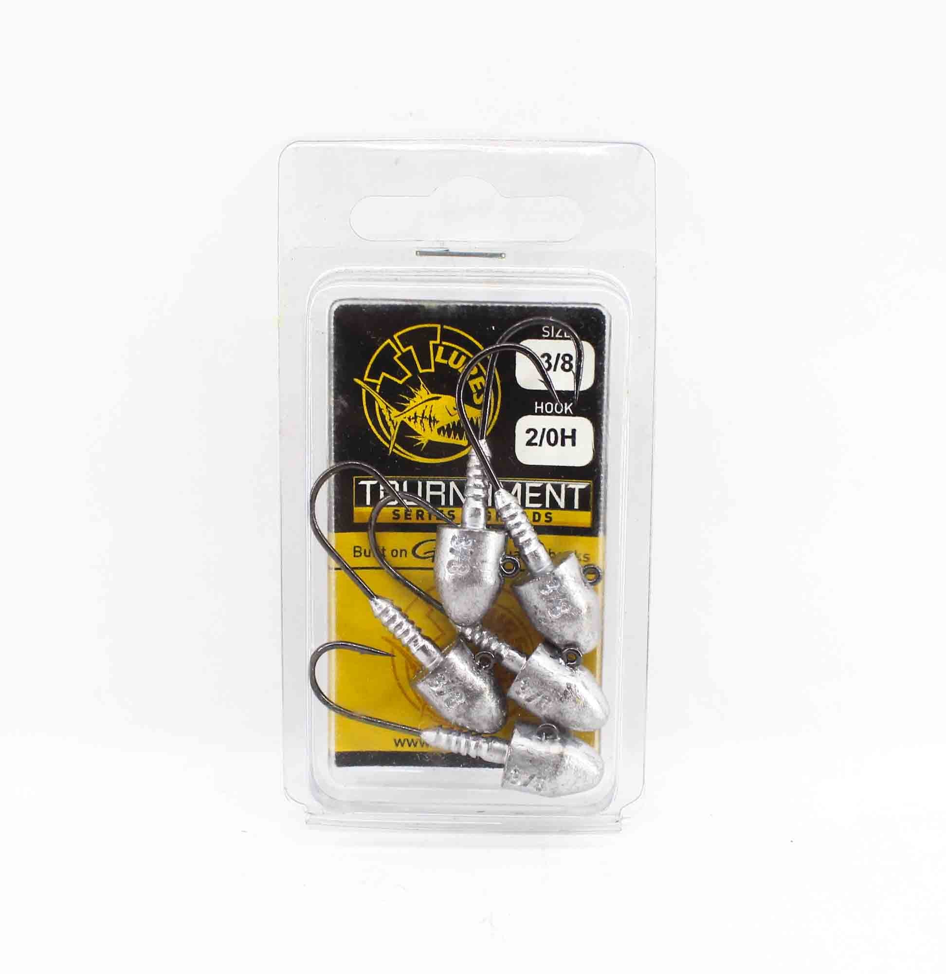 Tackle Tactics TT Tournament Jig Head 3/8 oz 2/0H 5/pack (8287)