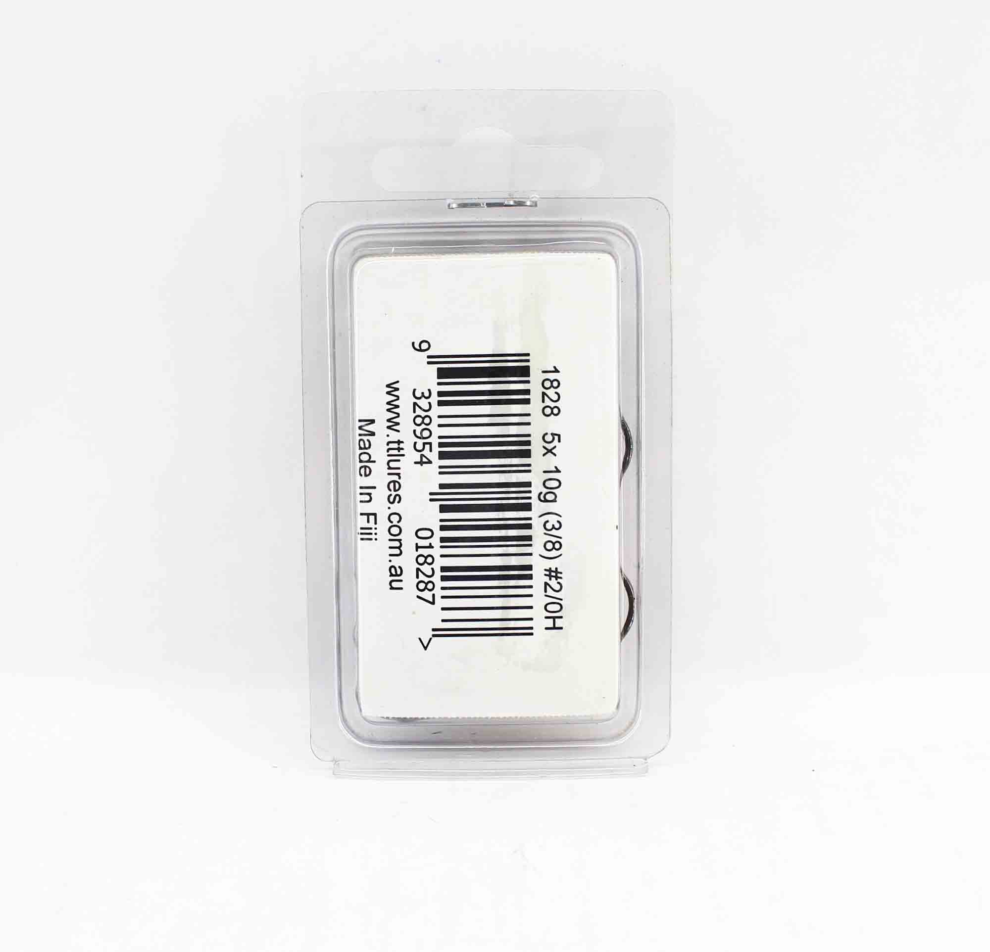 Tackle Tactics TT Tournament Jig Head 3/8 oz 2/0H 5/pack (8287)