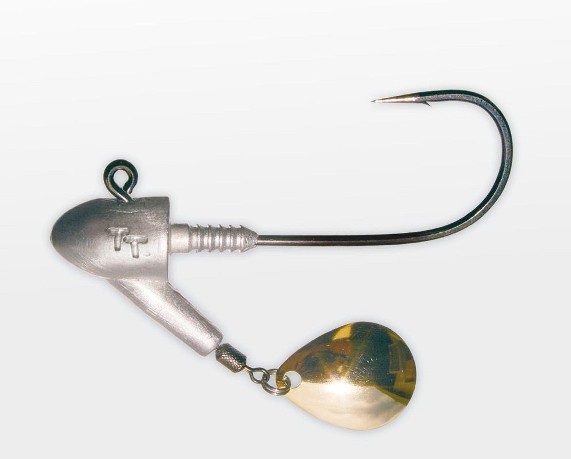 Tackle Tactics TT Rev Head Jig Head HD Gold Colorado 1/2 oz 4/0 XH (8515)