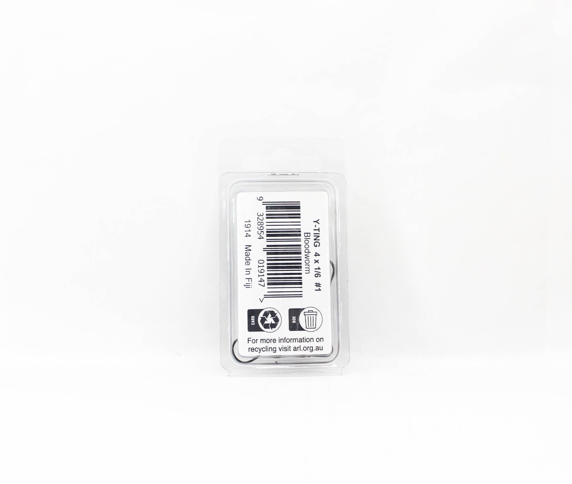 Tackle Tactics TT Y-Ting Jig Head 1/6 oz 1 4/pack Bloodworm (9147)