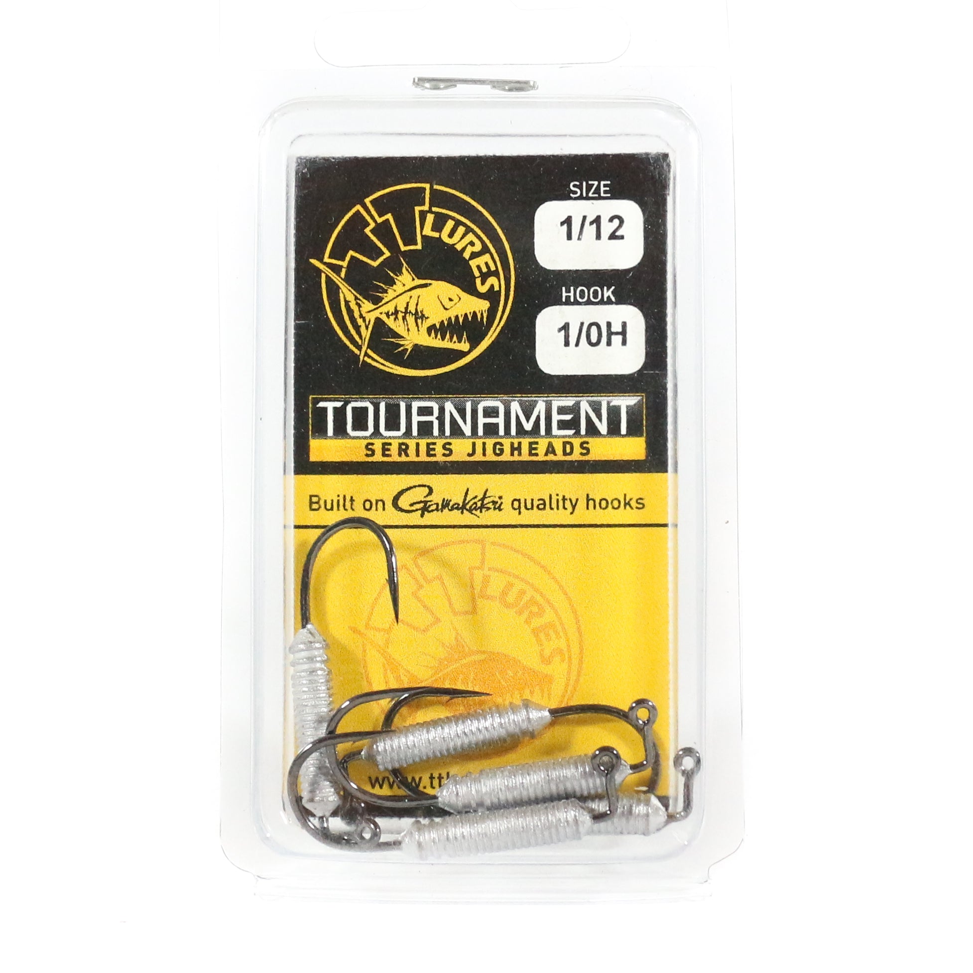 Tackle Tactics TT HWS Hidden Weight System 1/12 oz 1/0 H 5/pack (0105)