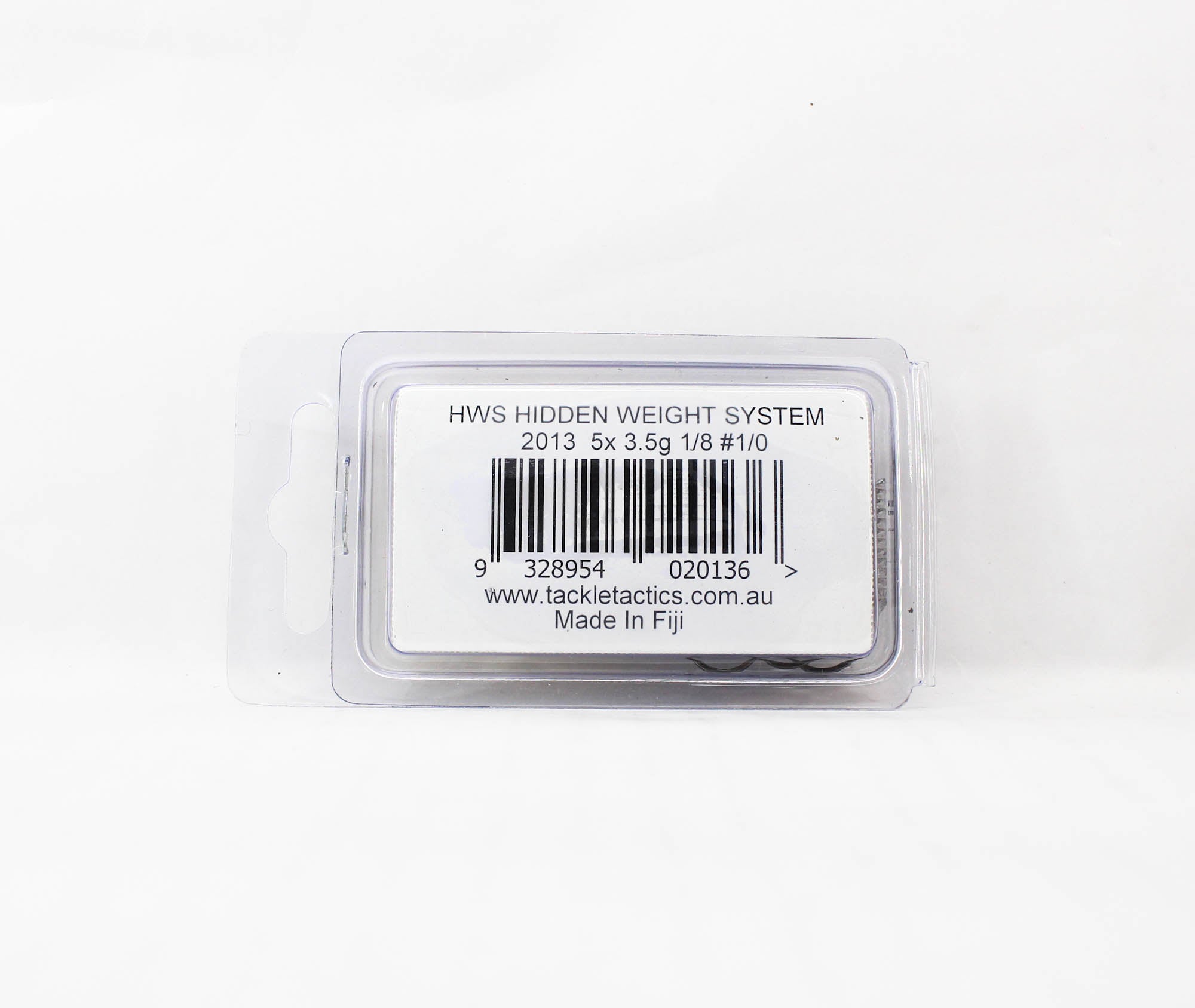 Tackle Tactics TT HWS Hidden Weight System 1/8 oz 1/0 5/pack (0136)