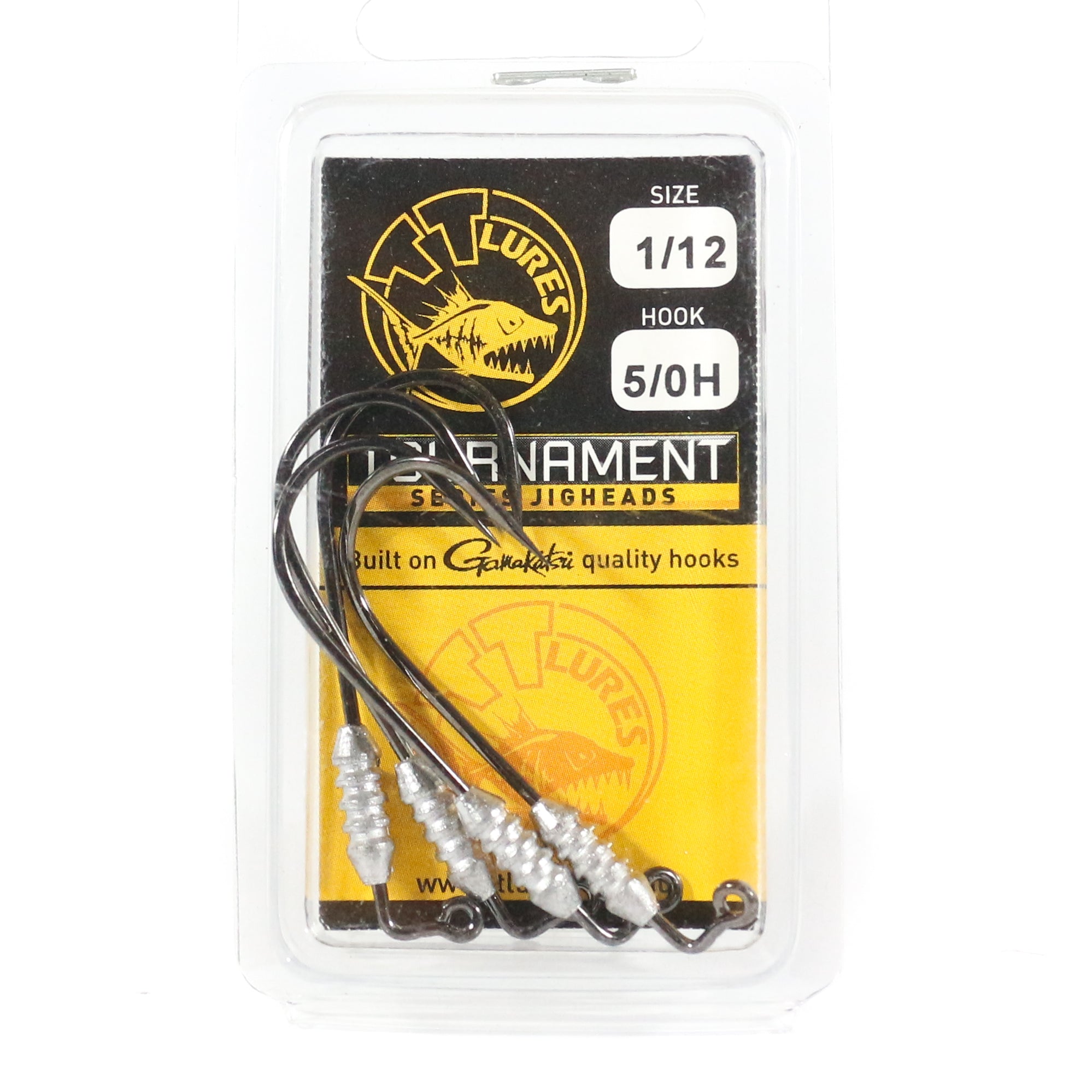 Tackle Tactics TT HWS Hidden Weight System 1/12oz 5/0 H 4/pack (0204)
