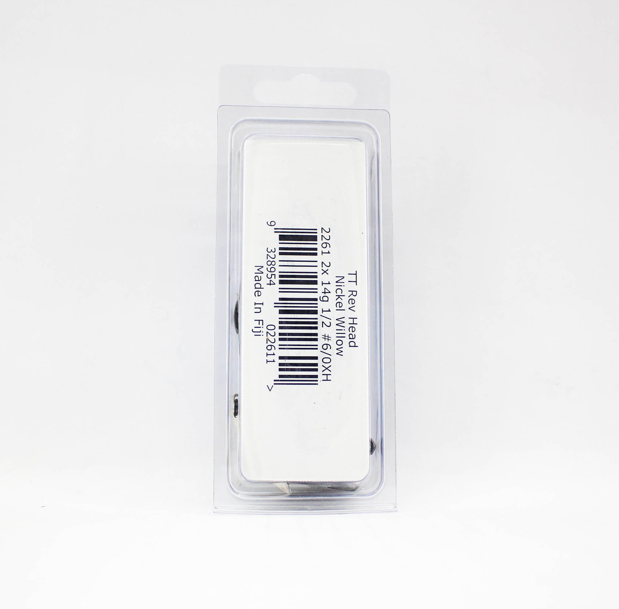 Tackle Tactics TT Rev Head Jig Head HD Nickel Willow 1/2 oz 6/0XH (2611)