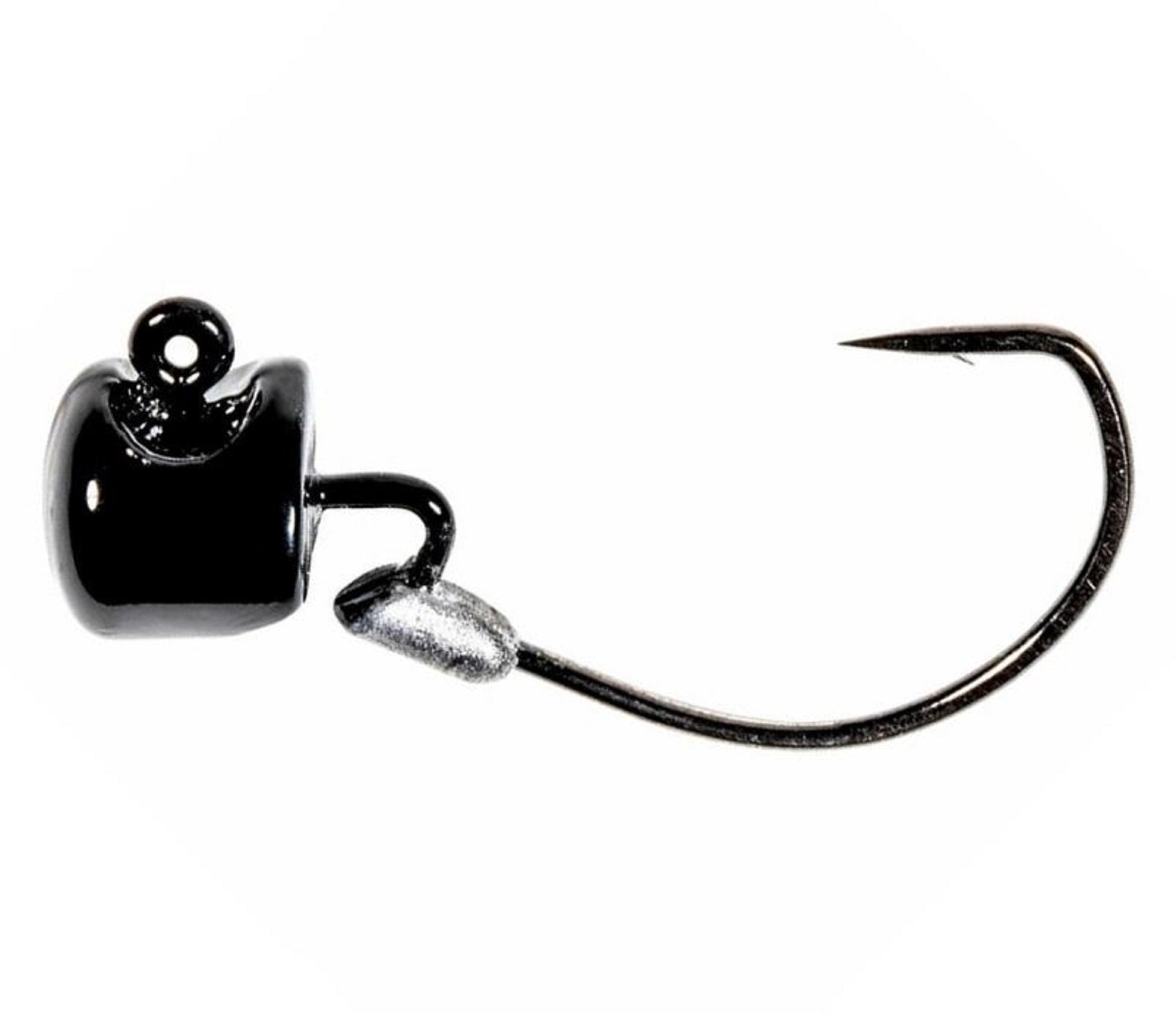 Tackle Tactics TT Nedlockz EWG Jig Head Black 1/6 oz 1 (6212)