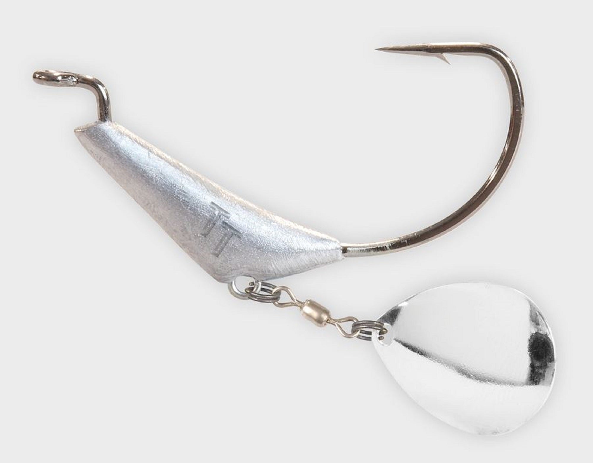 Tackle Tactics TT Chinlockz SpinZ NC Jig Head 1/4 oz 3/0 2/pack (7509)